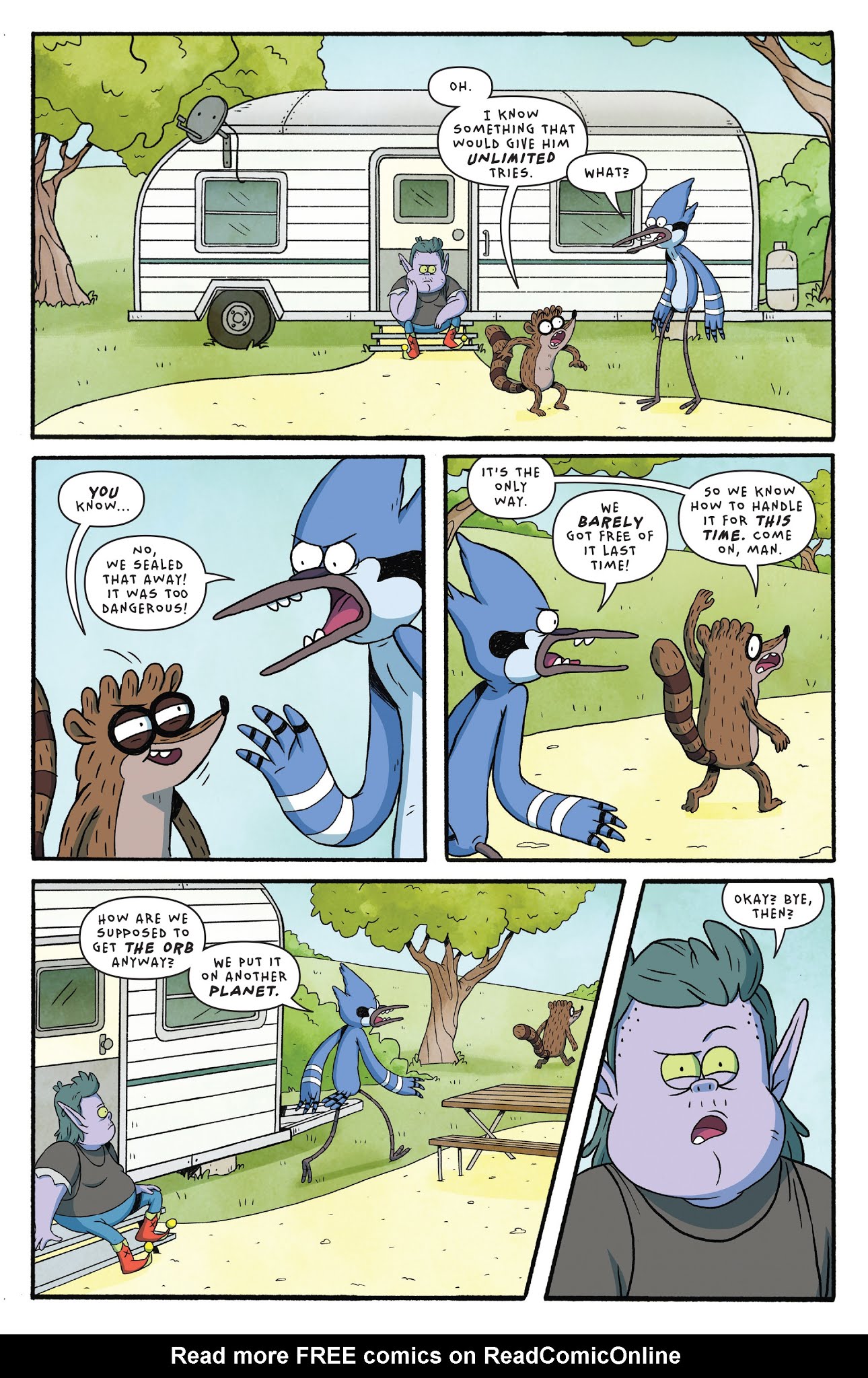 Read online Regular Show: 25 Years Later comic -  Issue #3 - 17