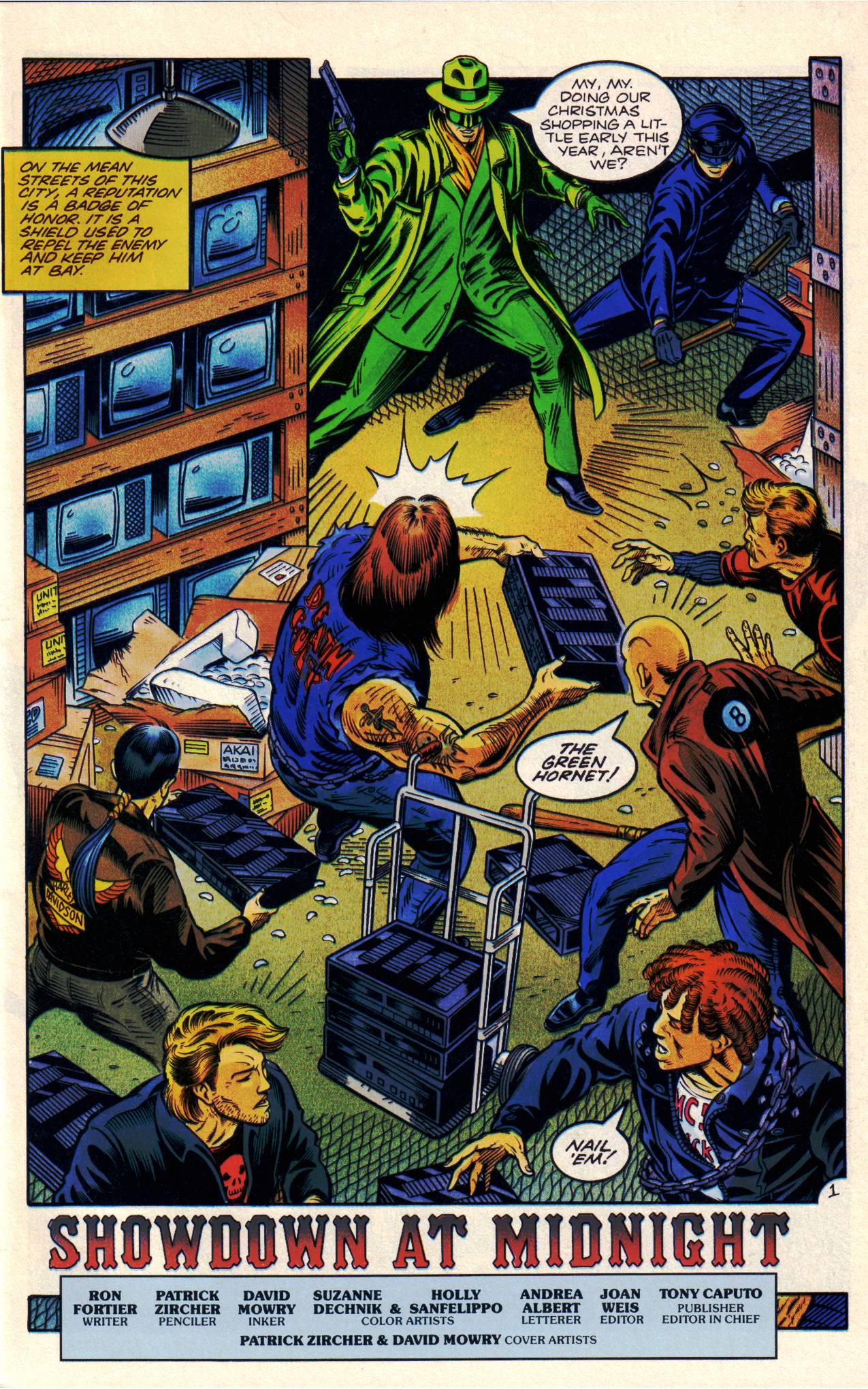 Read online The Green Hornet (1991) comic -  Issue #17 - 2