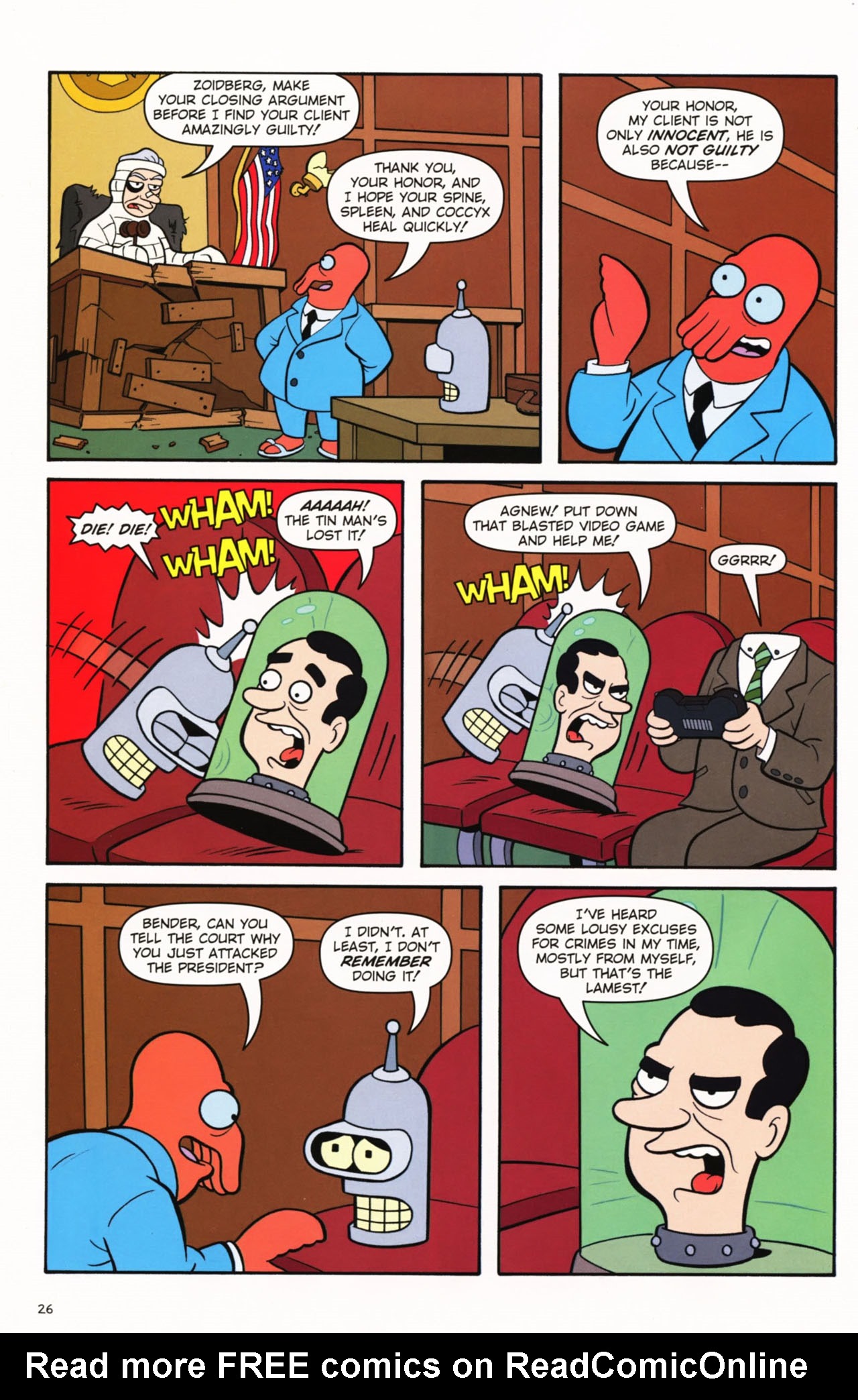 Read online Futurama Comics comic -  Issue #48 - 22