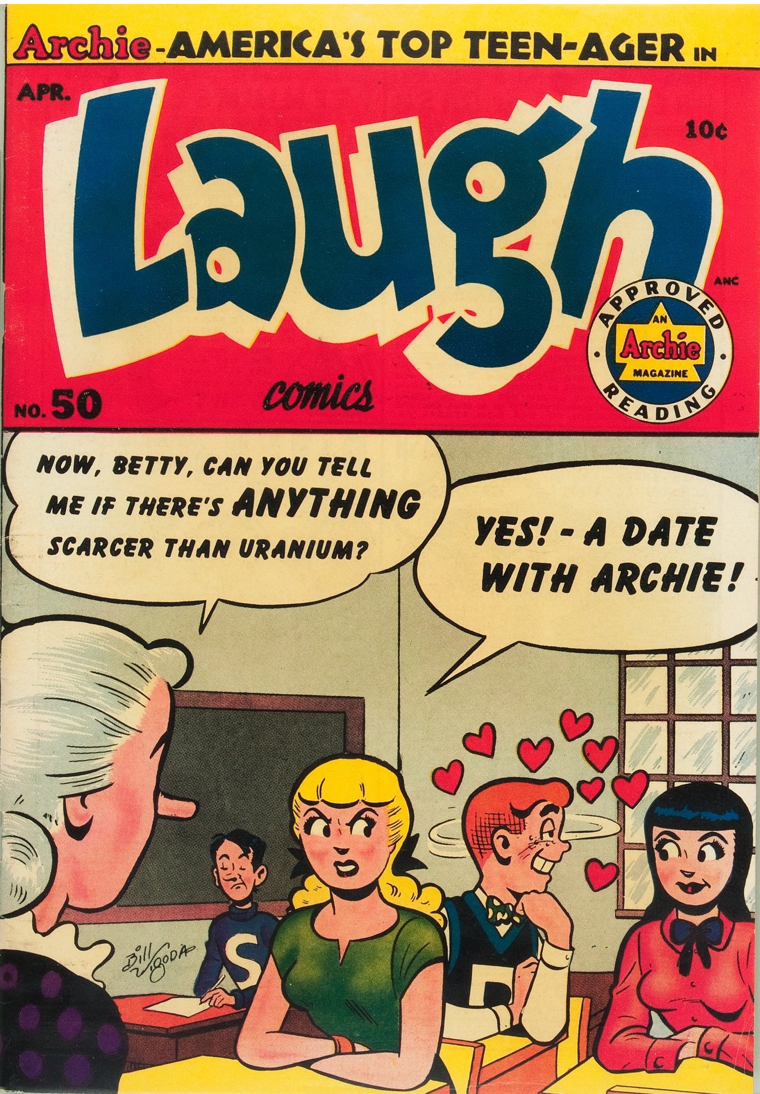 Read online Laugh (Comics) comic -  Issue #50 - 1