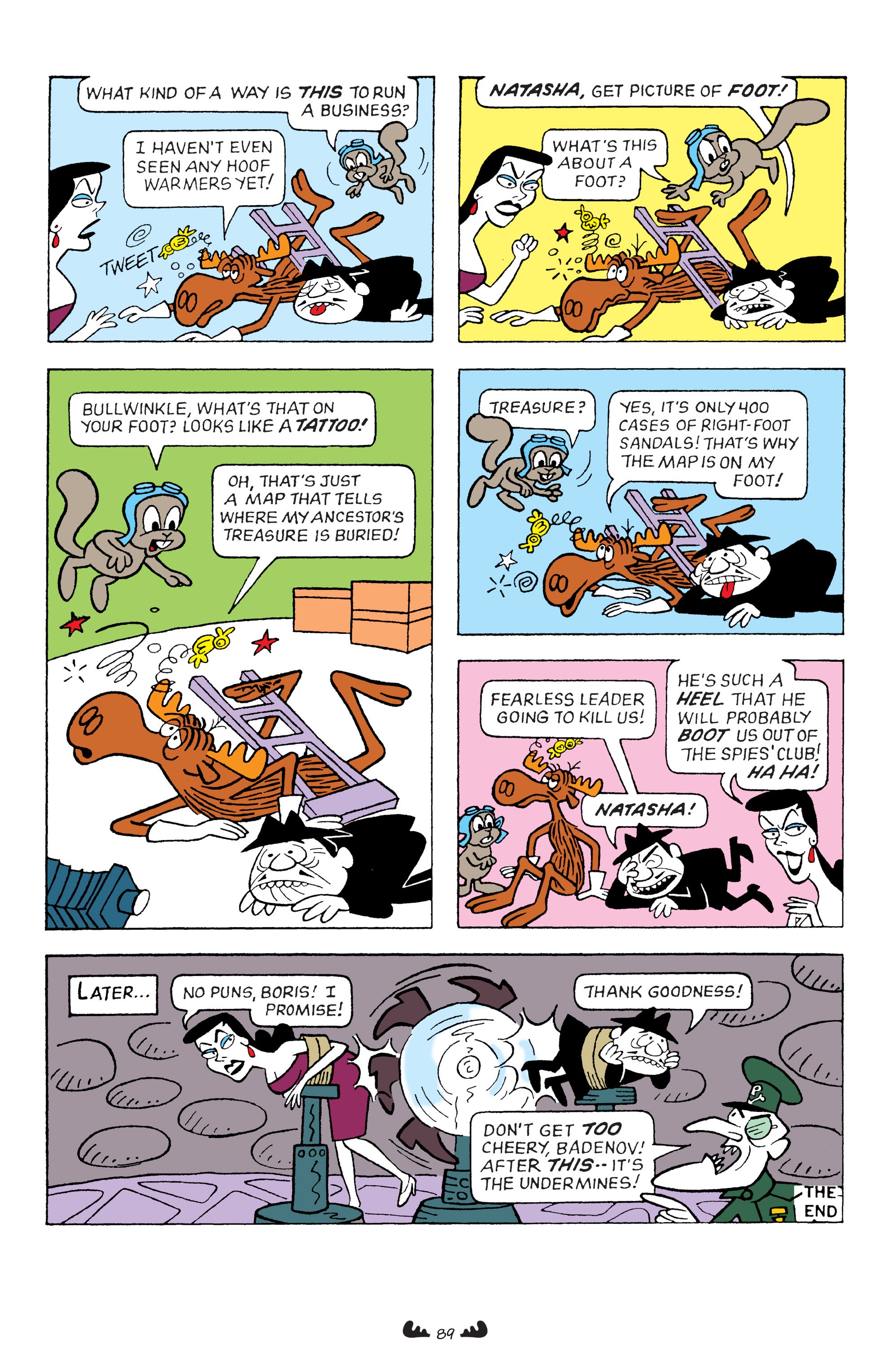 Read online Rocky & Bullwinkle Classics comic -  Issue # TPB 2 - 90