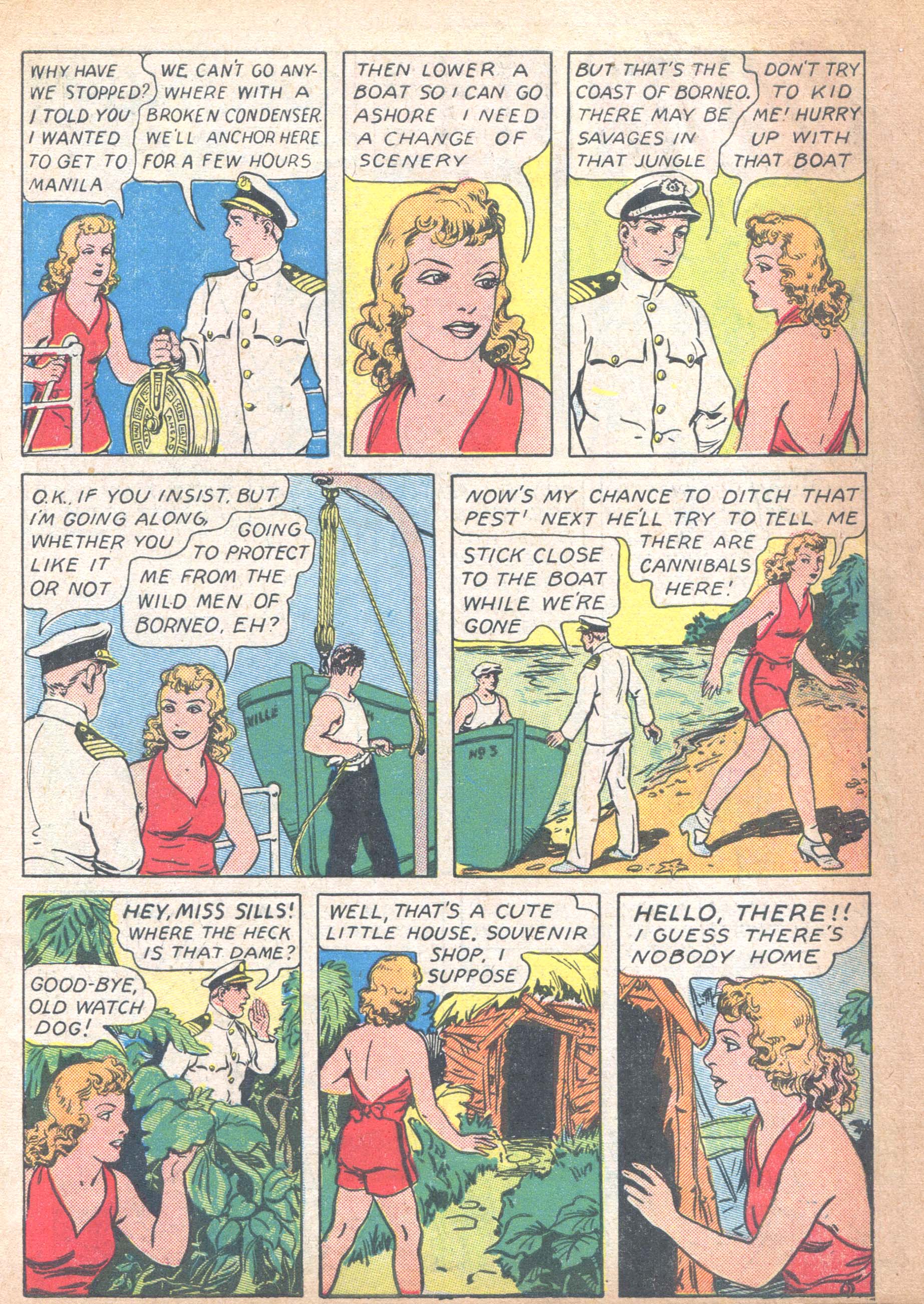 Read online Funny Pages comic -  Issue #38 - 38