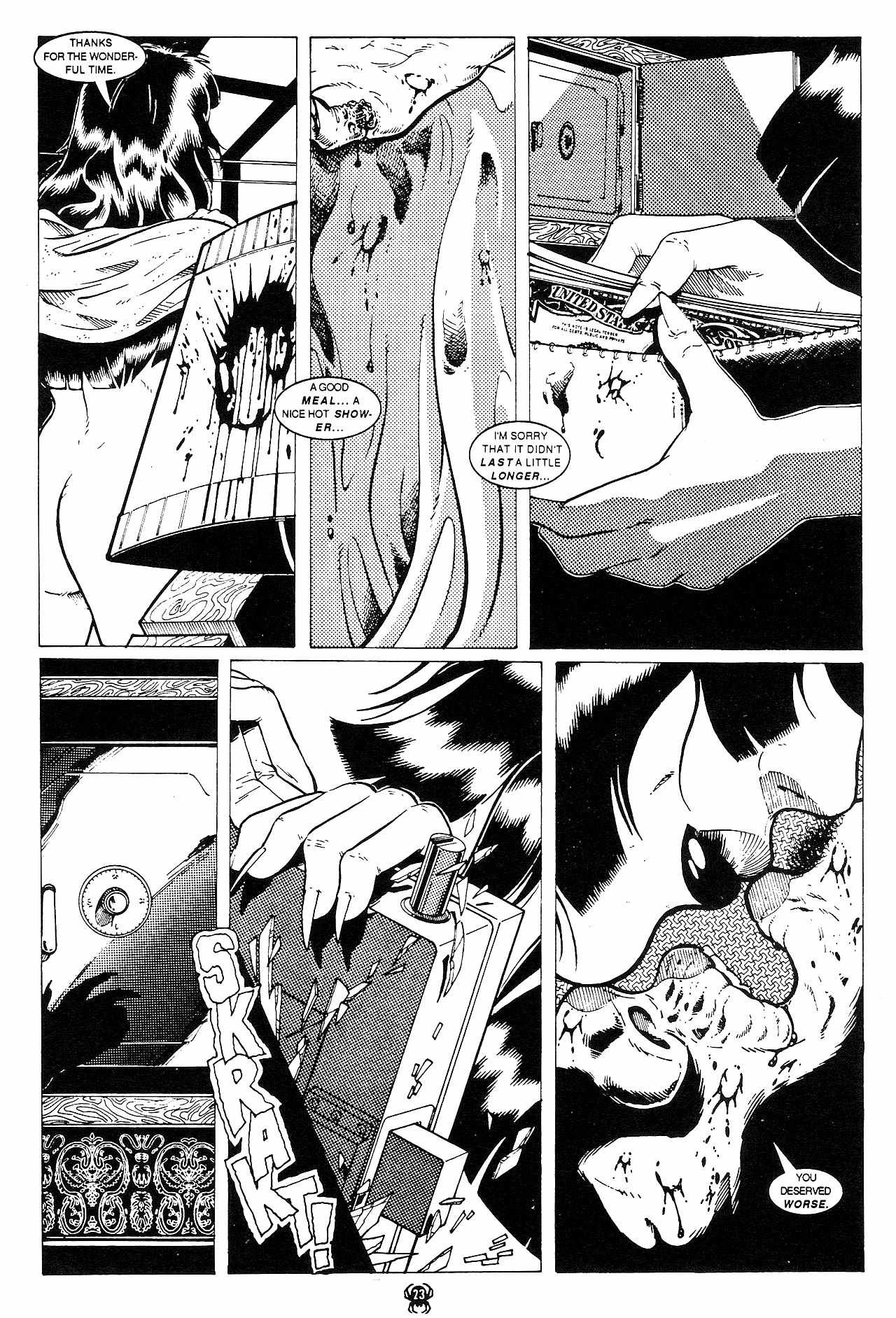 Read online Fangs of the Widow comic -  Issue #4 - 25