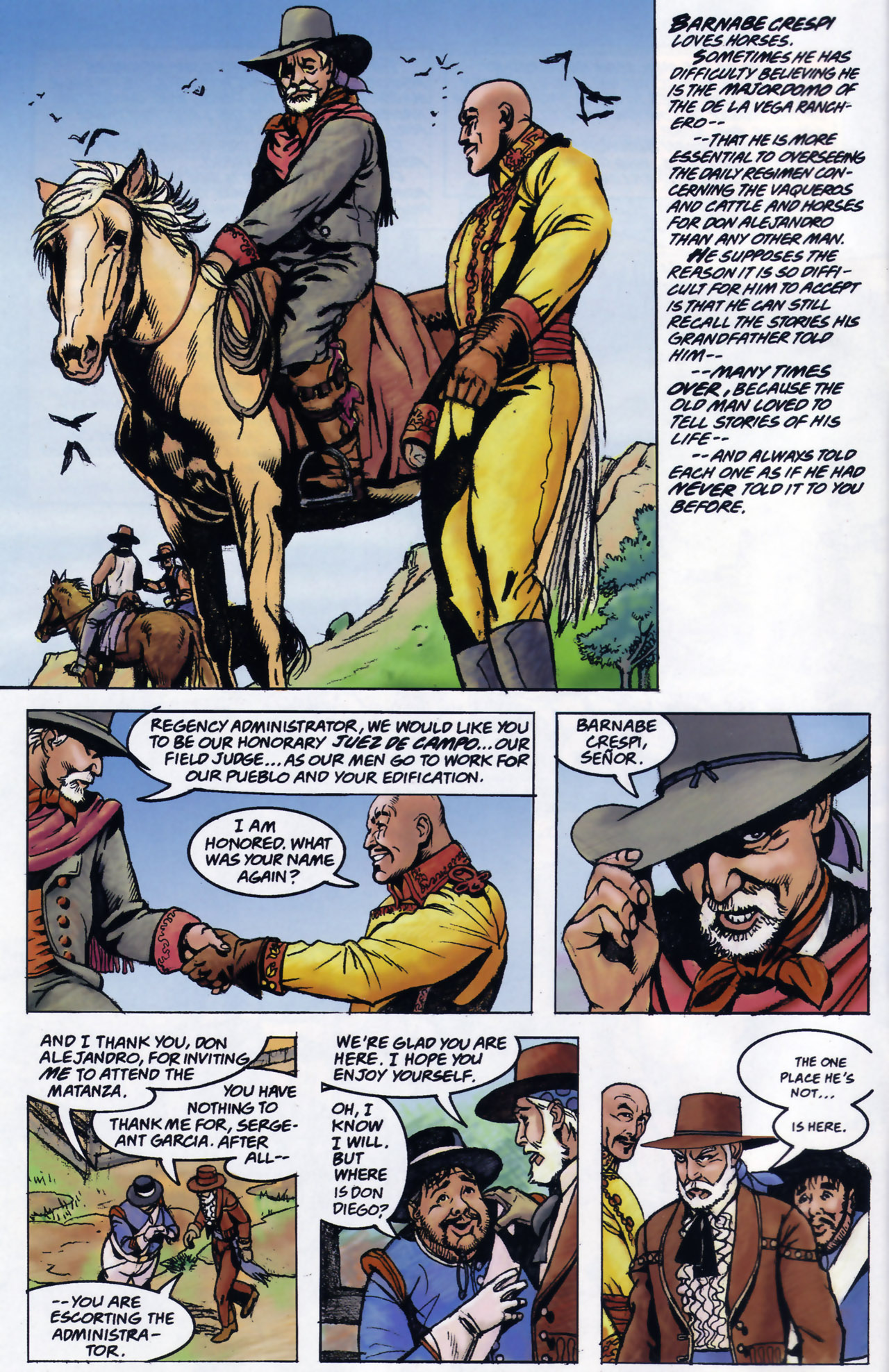 Read online Zorro: Matanzas comic -  Issue #2 - 5