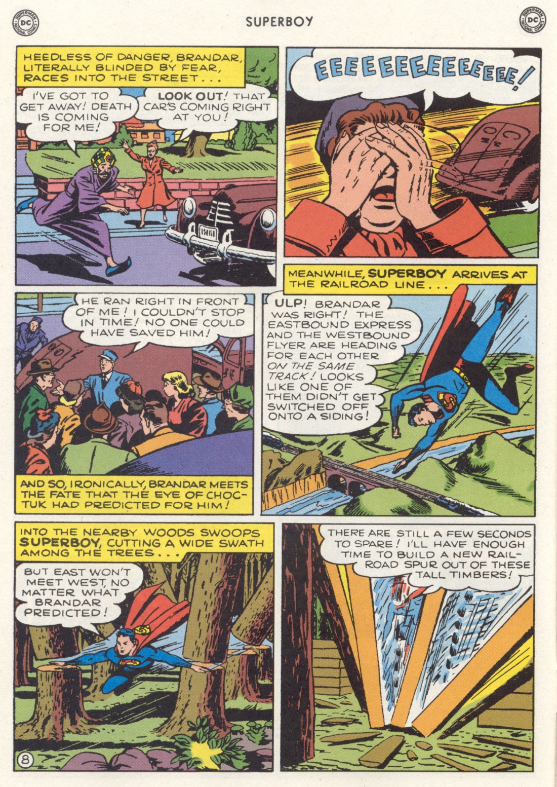 Read online Superboy (1949) comic -  Issue #1 - 9