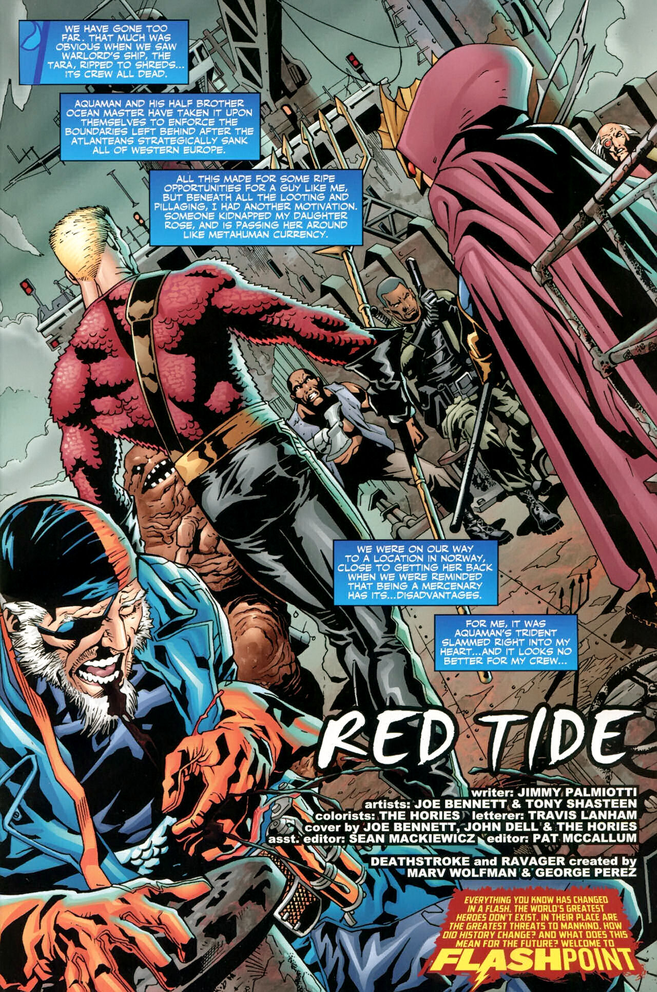 Read online Flashpoint: Deathstroke and the Curse of the Ravager comic -  Issue #2 - 2