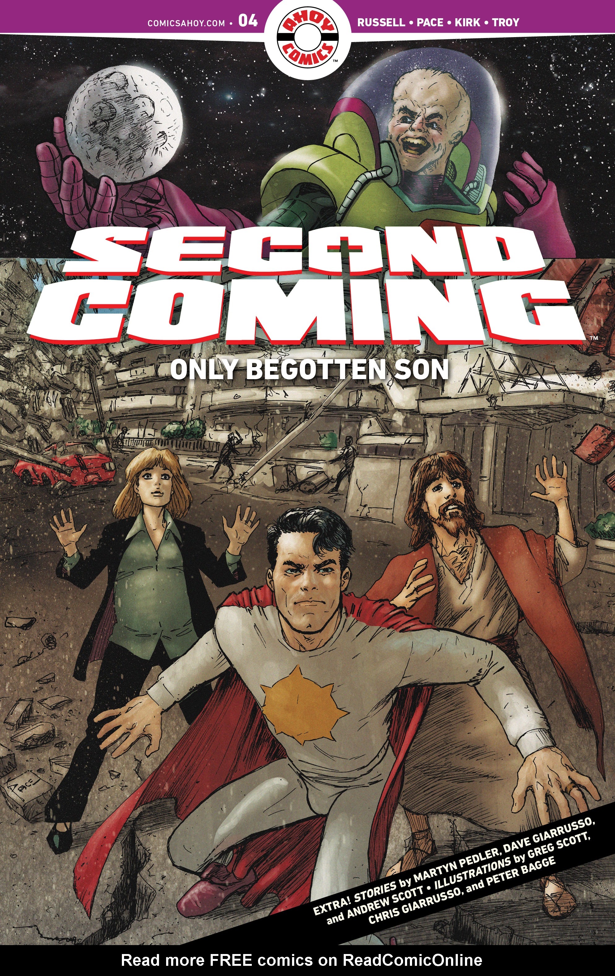 Read online Second Coming: Only Begotten Son comic -  Issue #4 - 1