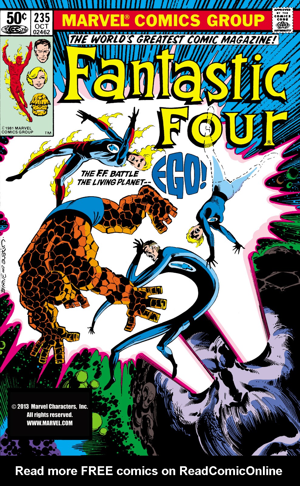 Read online Fantastic Four (1961) comic -  Issue #235 - 1