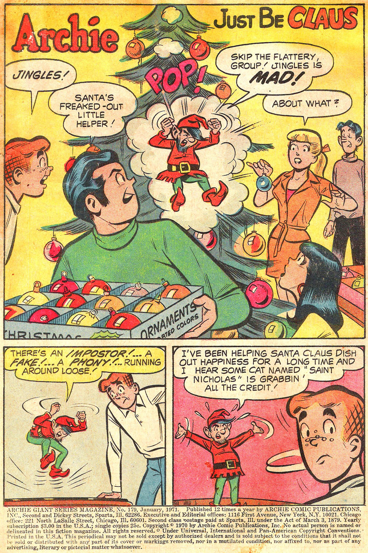 Read online Archie Giant Series Magazine comic -  Issue #179 - 3