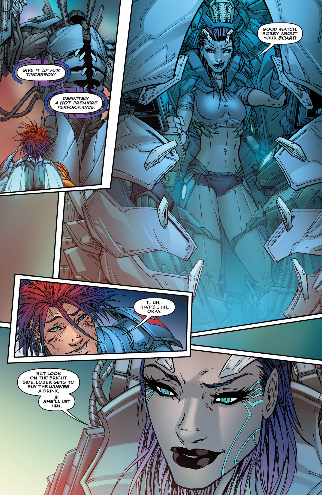 Read online Michael Turner's Soulfire (2013) comic -  Issue #2 - 21