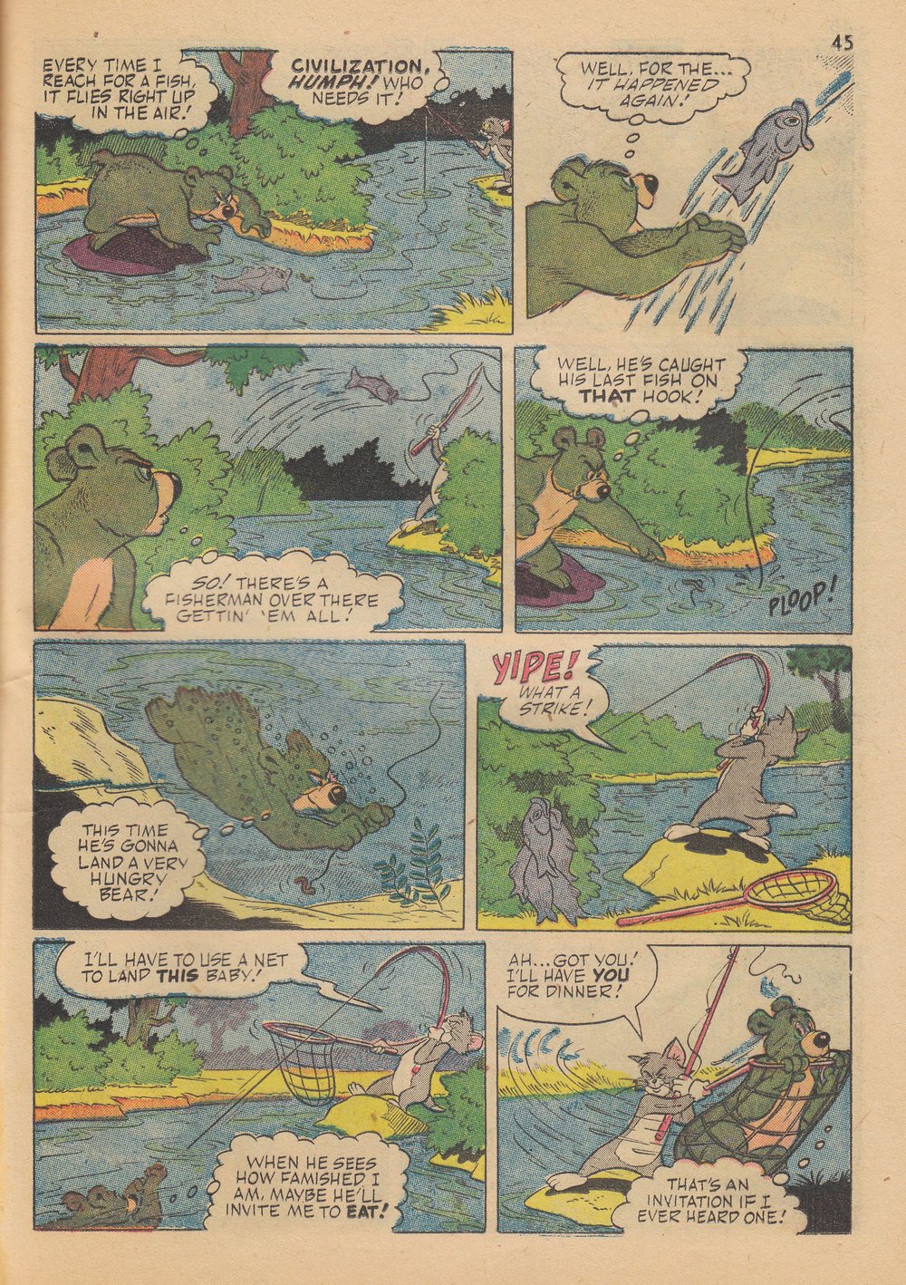 Read online Tom and Jerry's Summer Fun comic -  Issue #1 - 47