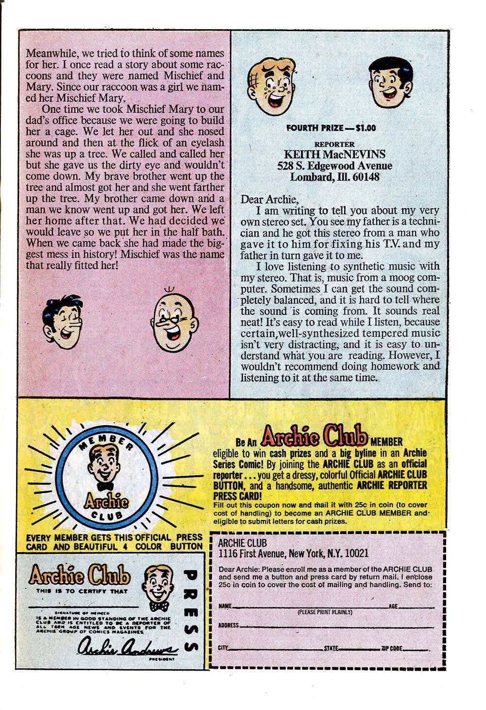 Read online Jughead (1965) comic -  Issue #191 - 27