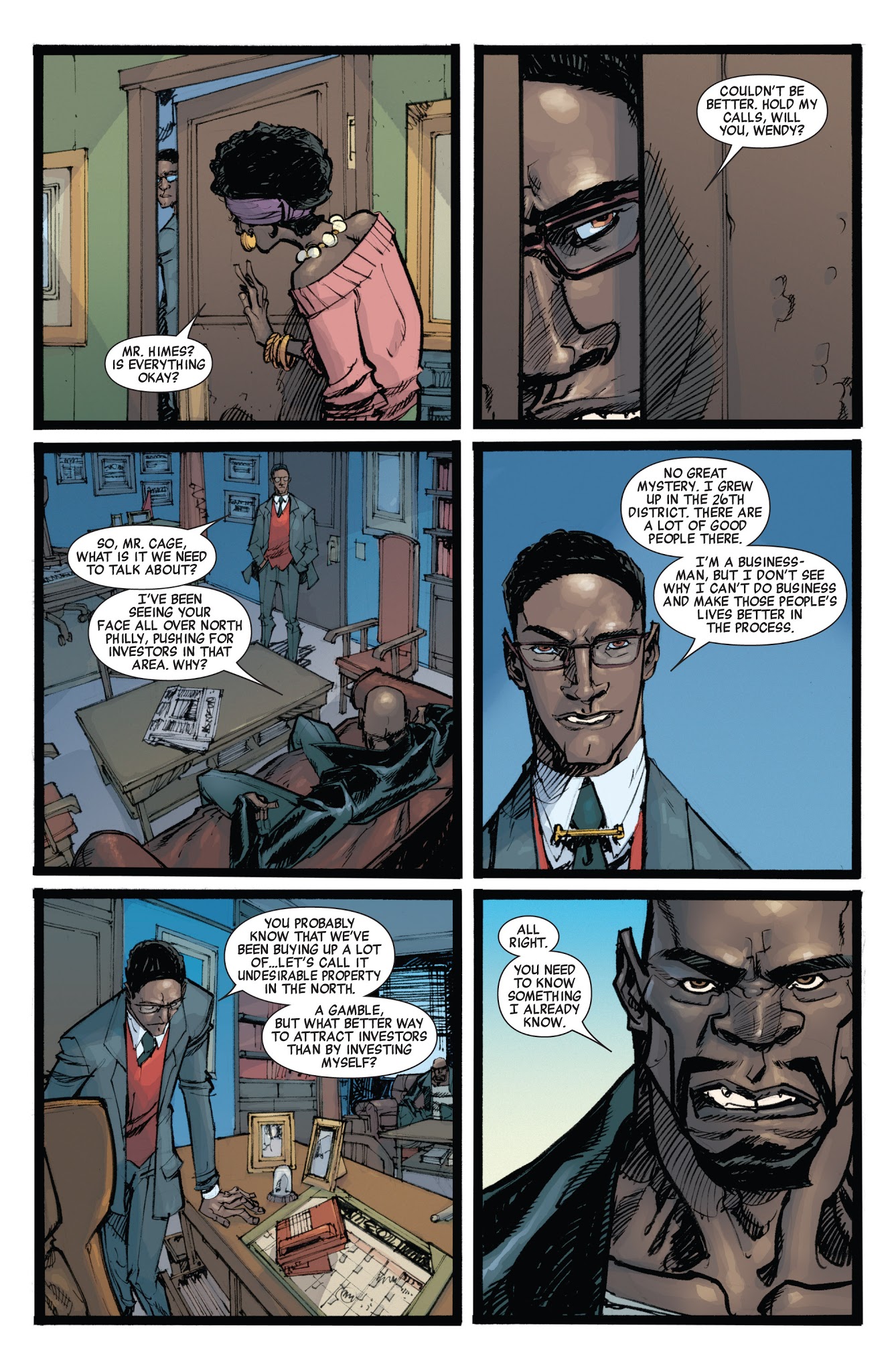 Read online New Avengers: Luke Cage comic -  Issue # TPB - 61