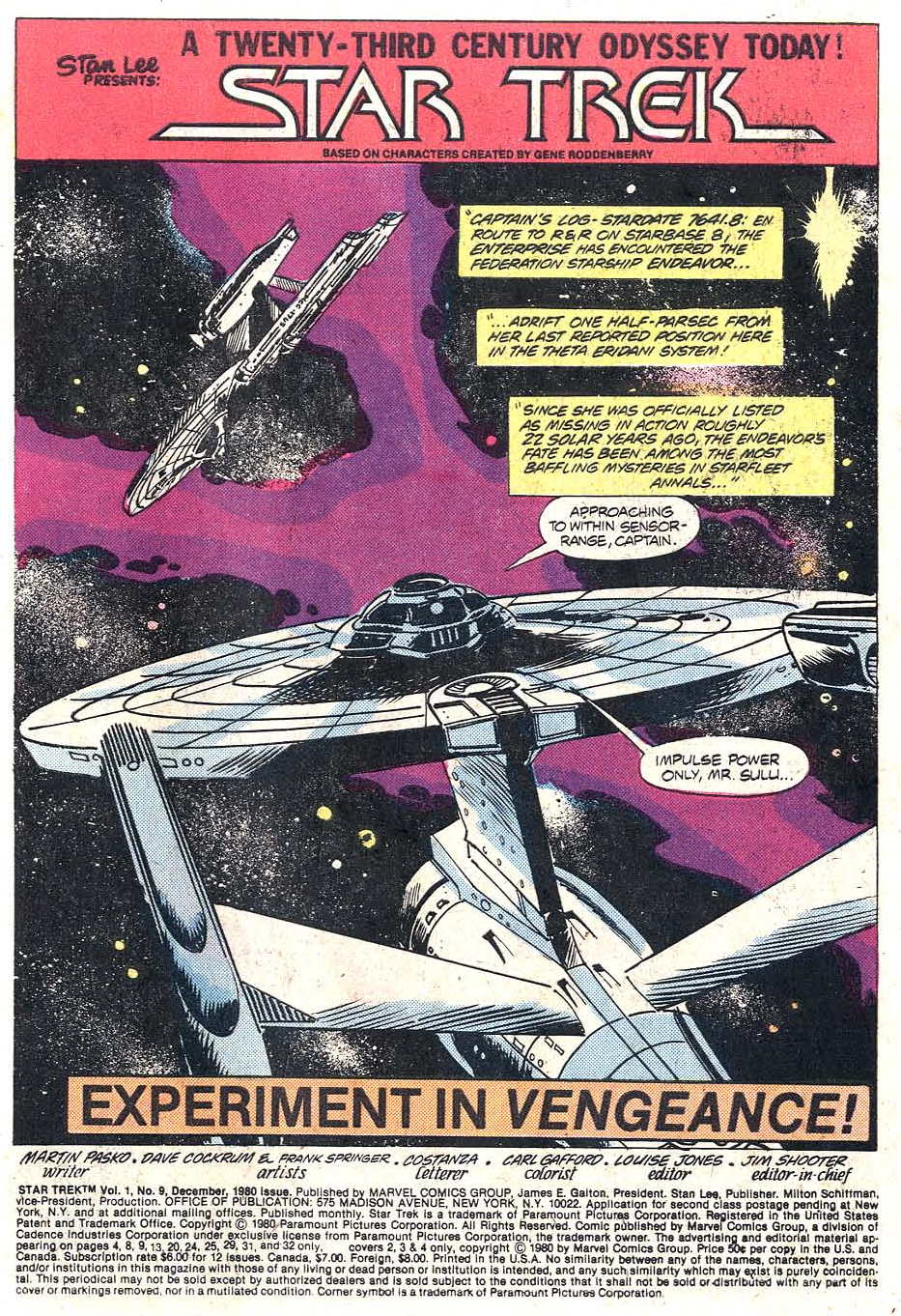 Read online Star Trek (1980) comic -  Issue #9 - 3