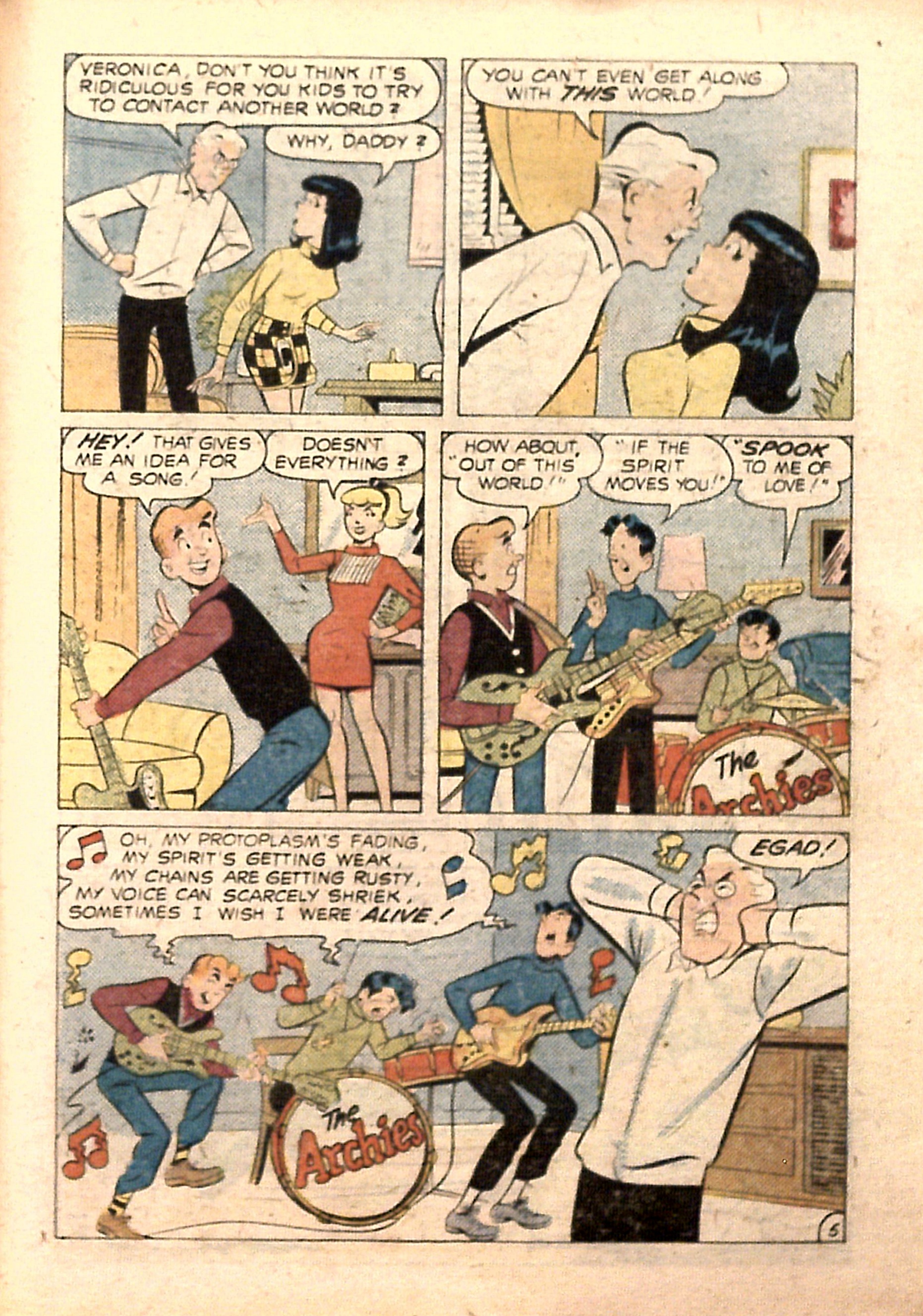 Read online Archie...Archie Andrews, Where Are You? Digest Magazine comic -  Issue #12 - 127