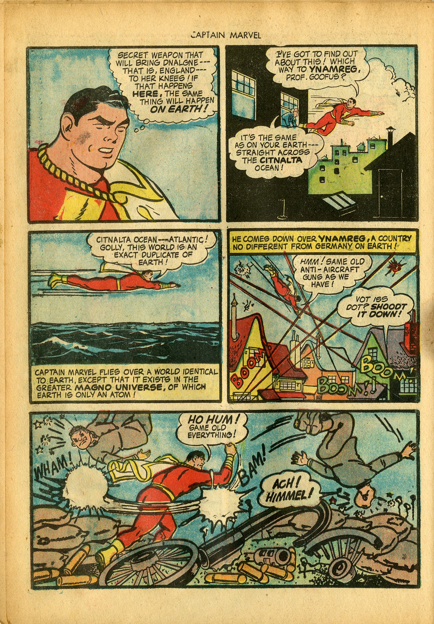 Read online Captain Marvel Adventures comic -  Issue #35 - 38