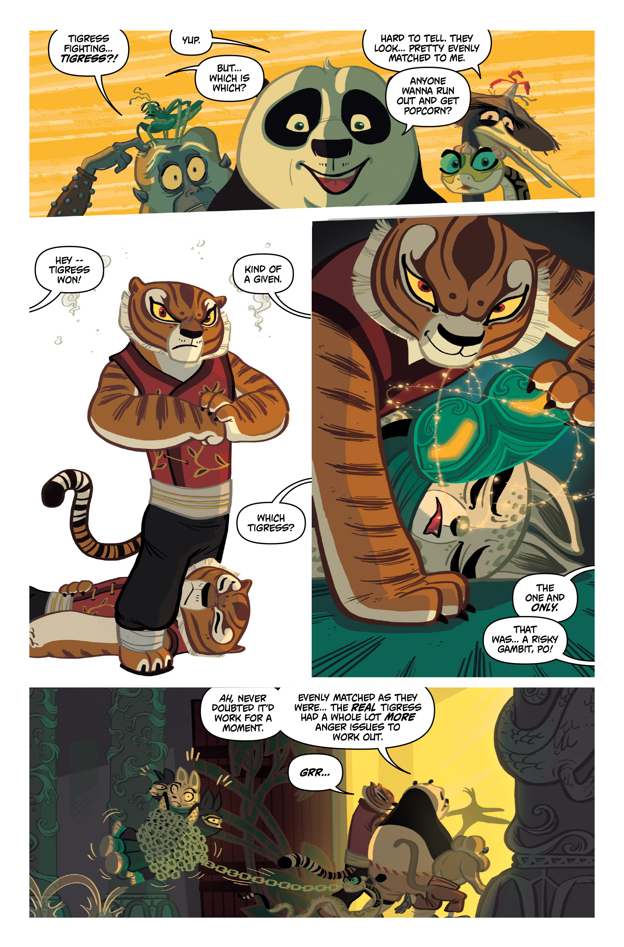 Read online DreamWorks Kung Fu Panda comic -  Issue #4 - 25