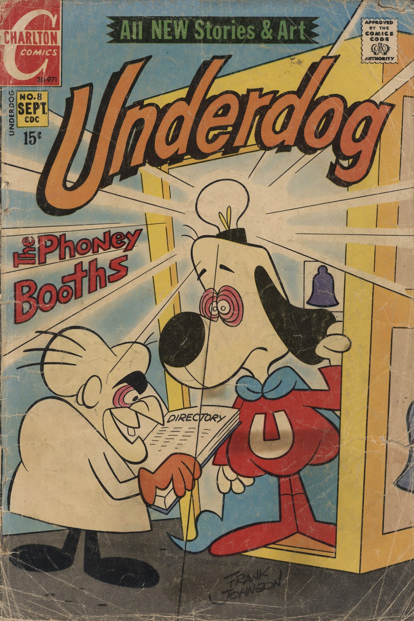 Read online Underdog (1970) comic -  Issue #8 - 1