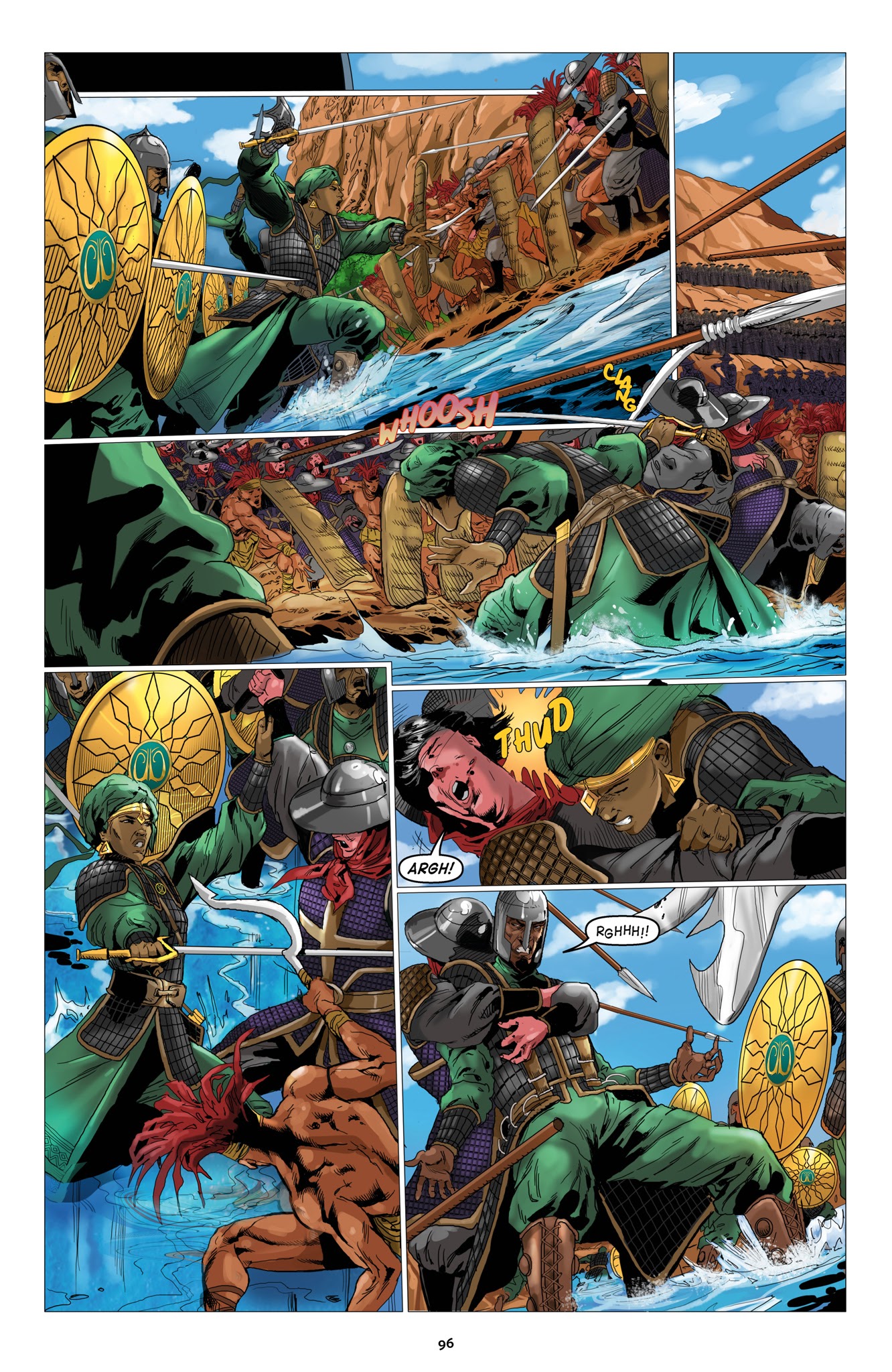 Read online Malika: Warrior Queen comic -  Issue # TPB 1 (Part 1) - 98