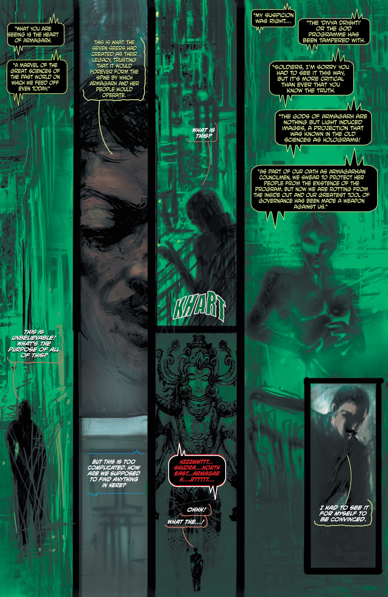 Read online Ramayan 3392 A.D. comic -  Issue #6 - 10