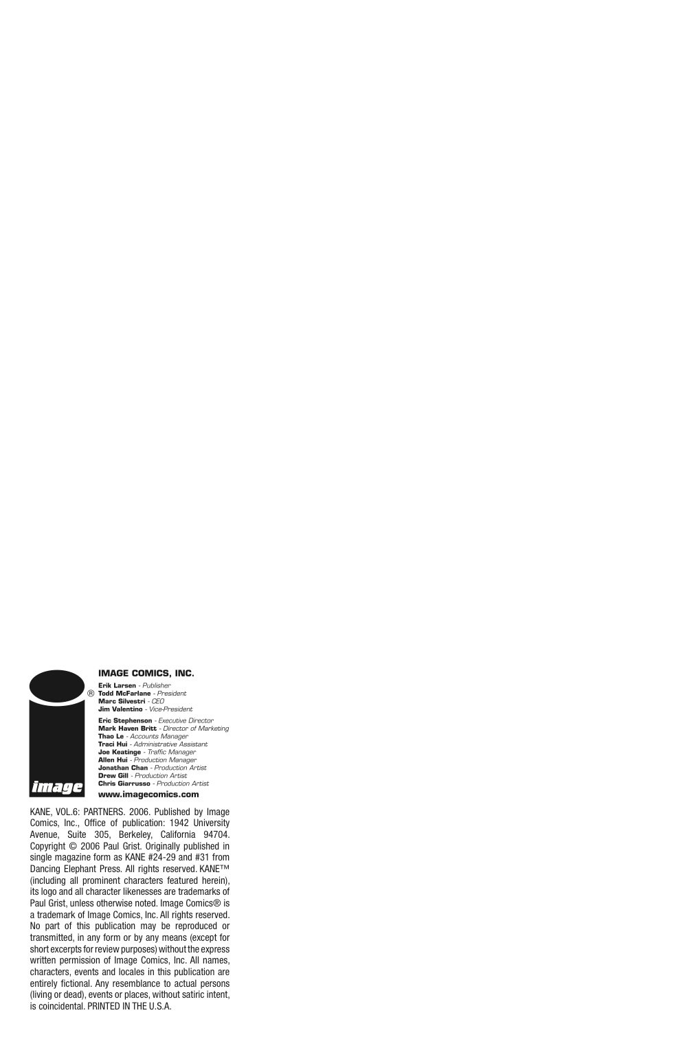 Read online Kane comic -  Issue # TPB 6 (Part 1) - 3