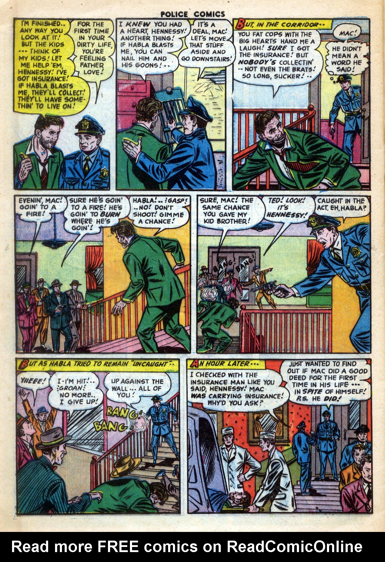 Read online Police Comics comic -  Issue #121 - 32