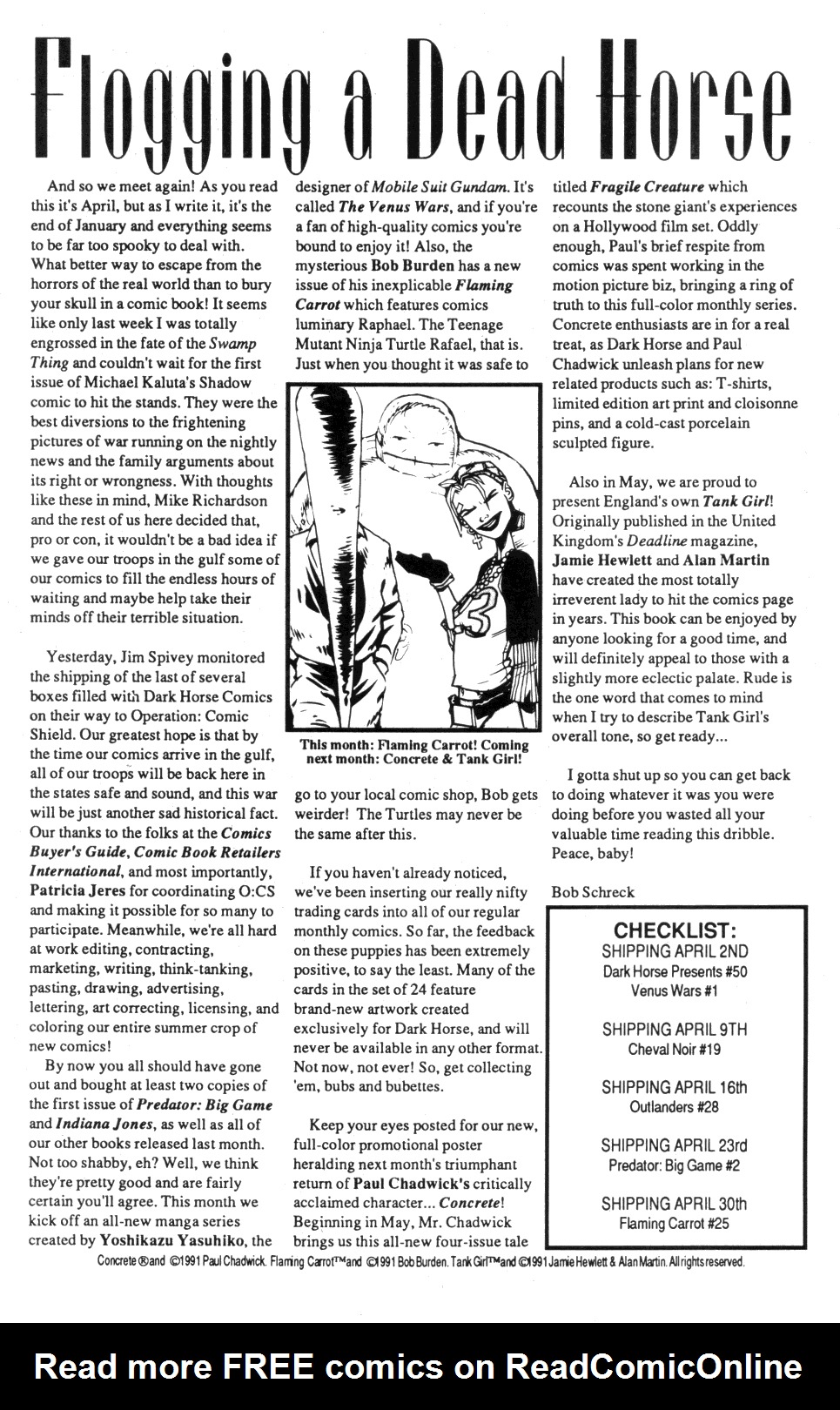 Read online Dark Horse Presents (1986) comic -  Issue #50 - 19