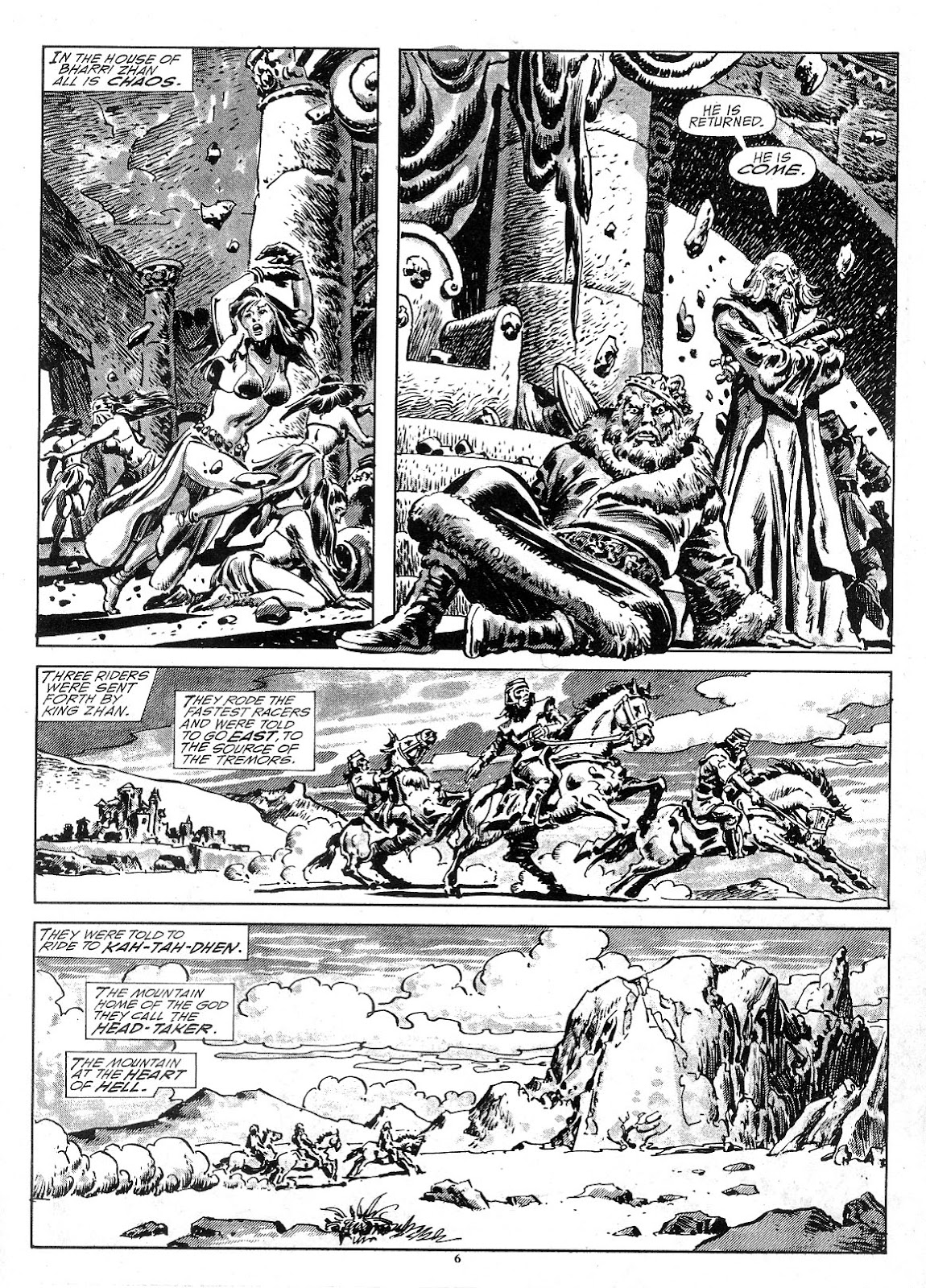 The Savage Sword Of Conan issue 183 - Page 7
