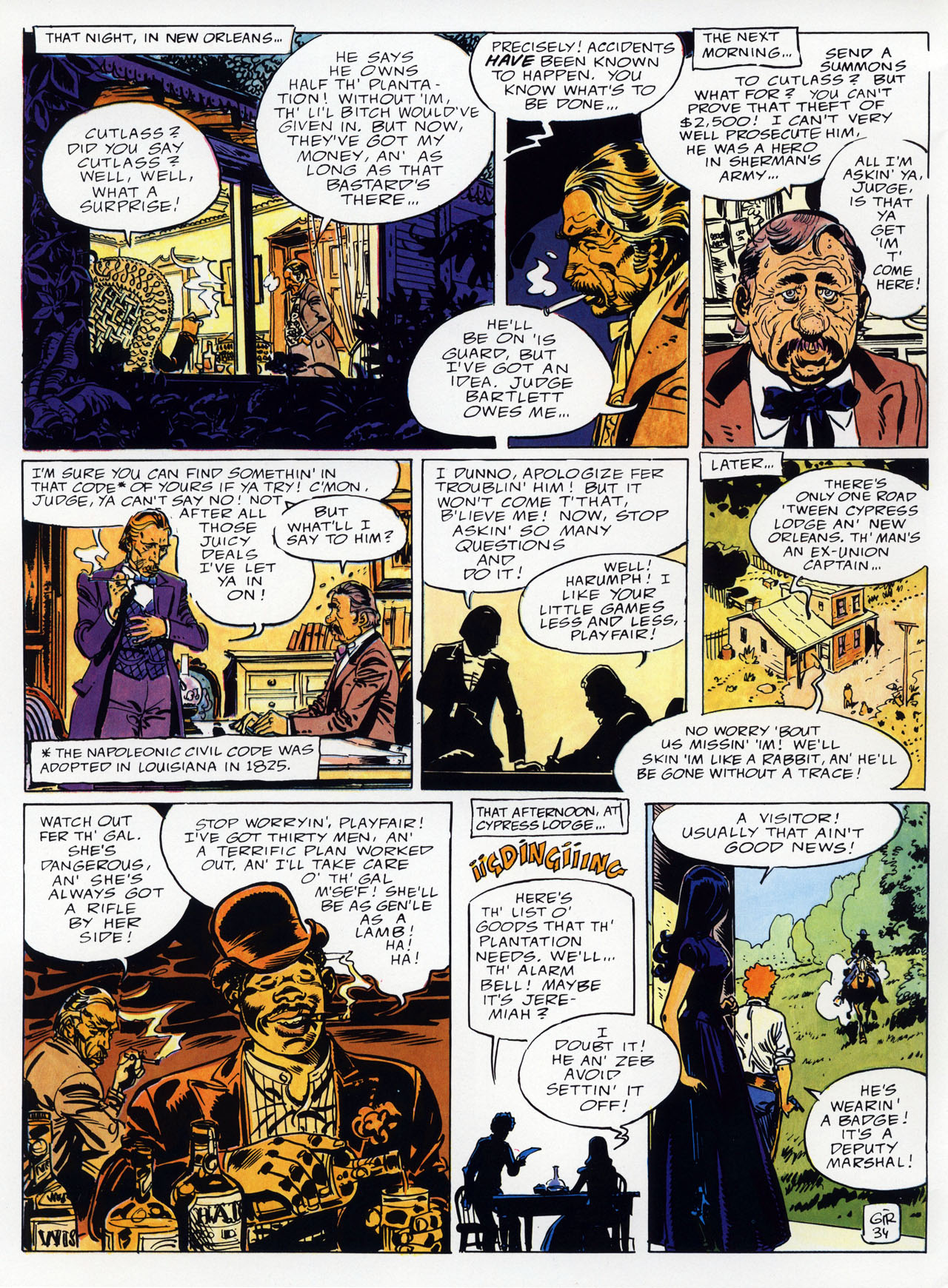 Read online Epic Graphic Novel: Moebius comic -  Issue # TPB 8 - 38