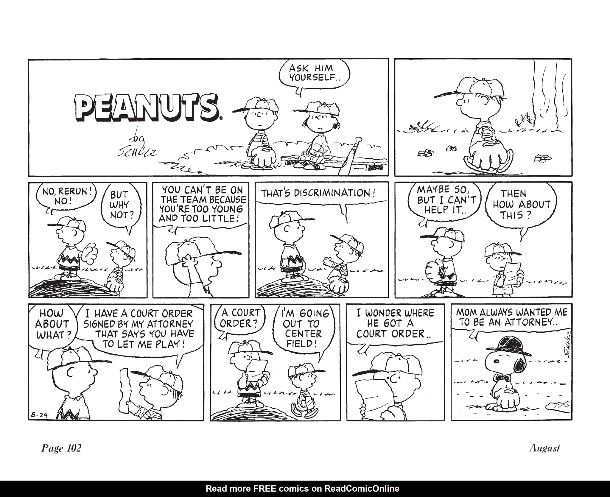 Read online The Complete Peanuts comic -  Issue # TPB 24 - 115