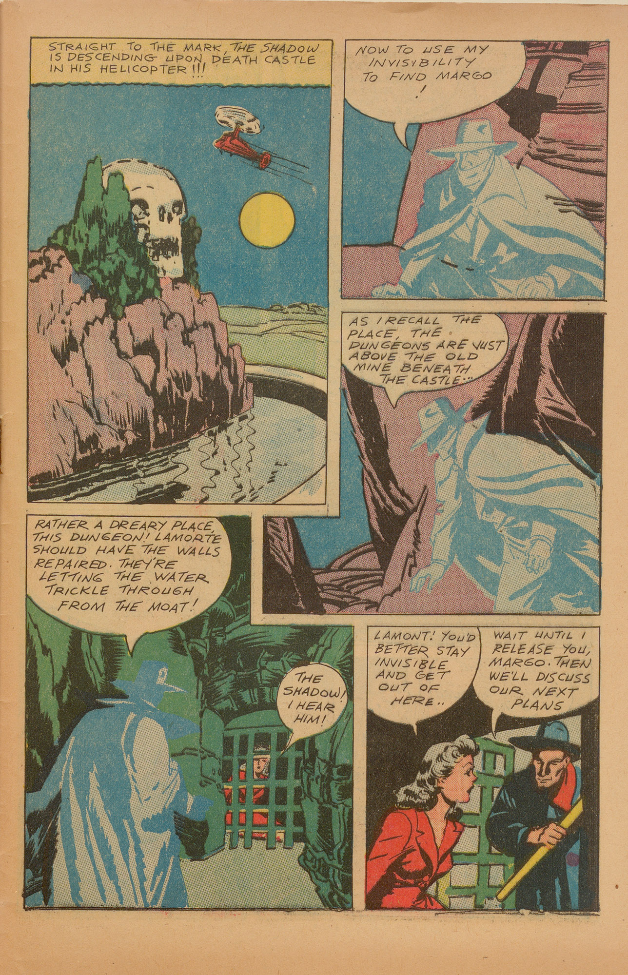 Read online Shadow Comics comic -  Issue #54 - 47