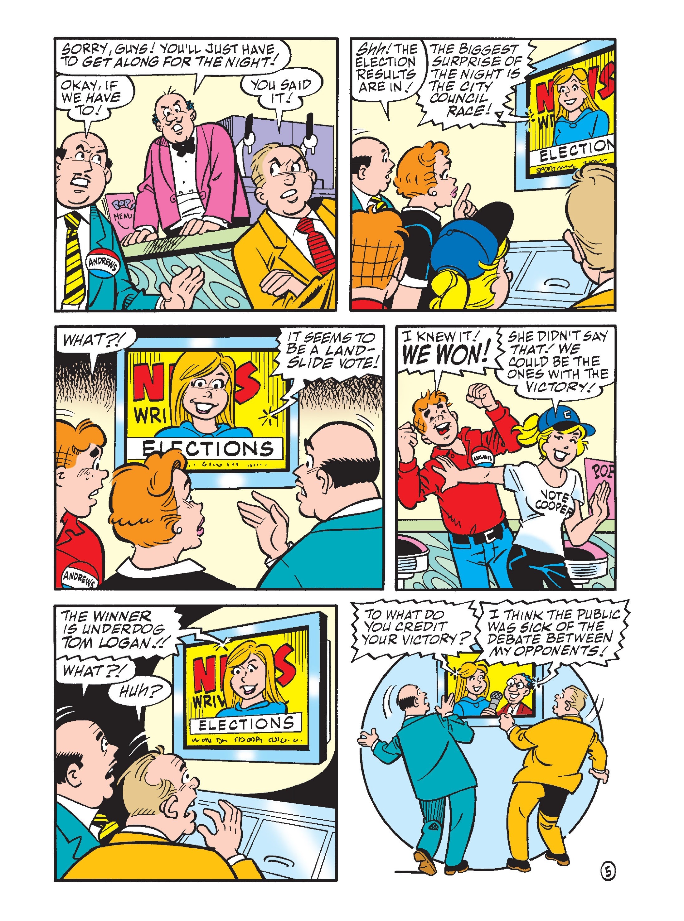 Read online Archie's Double Digest Magazine comic -  Issue #255 - 207