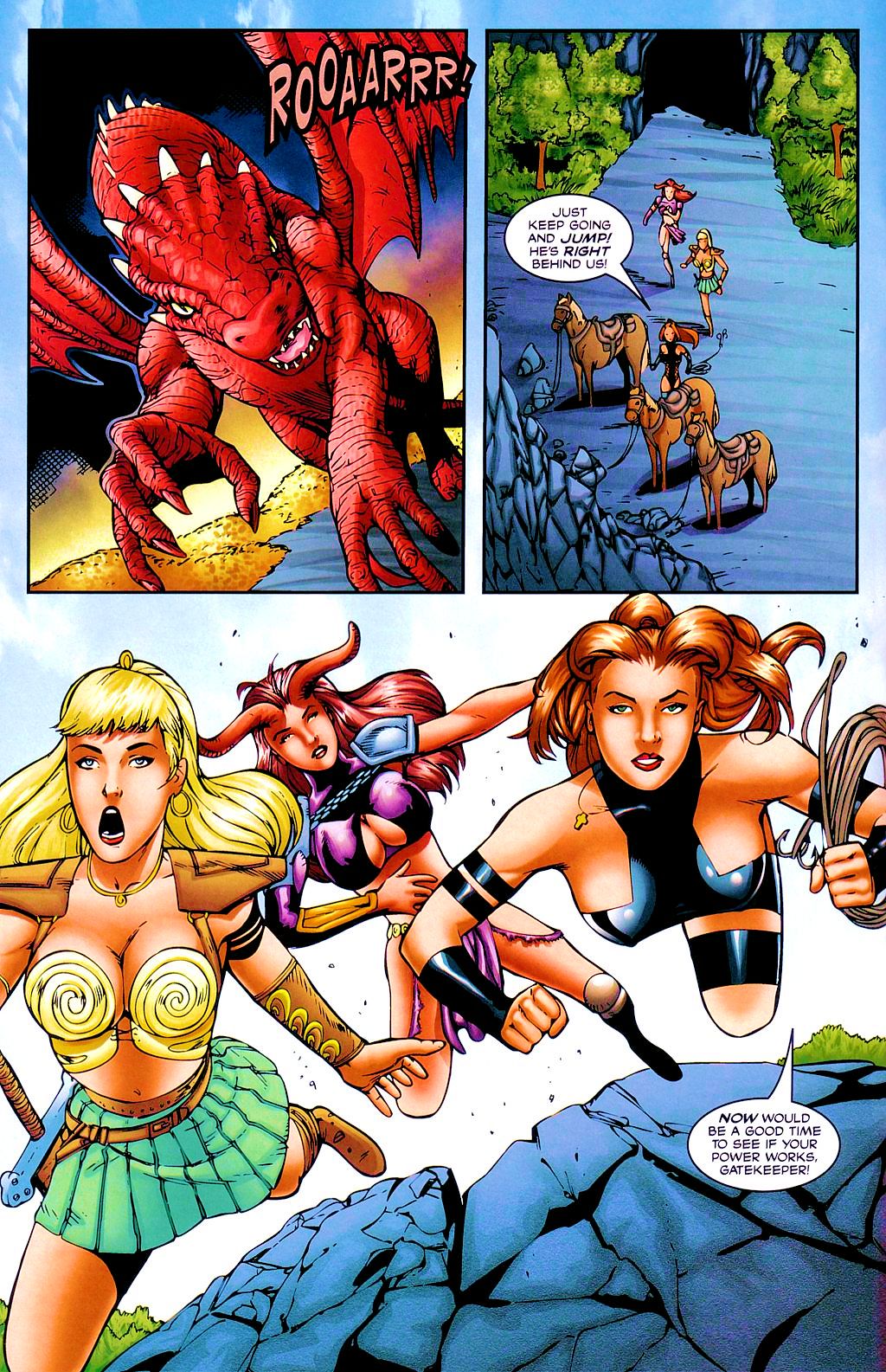 Read online Avengelyne: Dragon Realm comic -  Issue #2 - 13