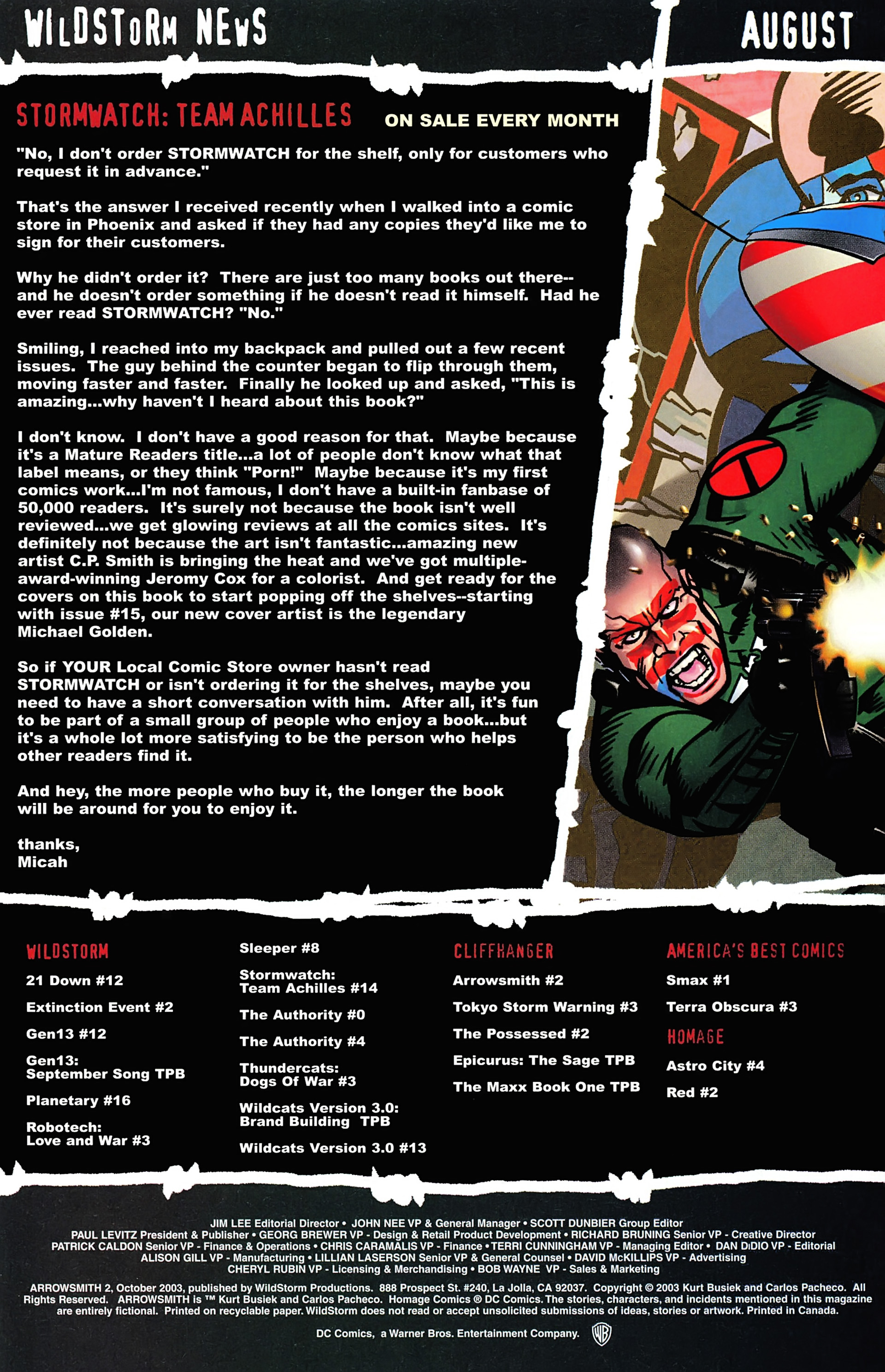 Read online Arrowsmith comic -  Issue #2 - 23
