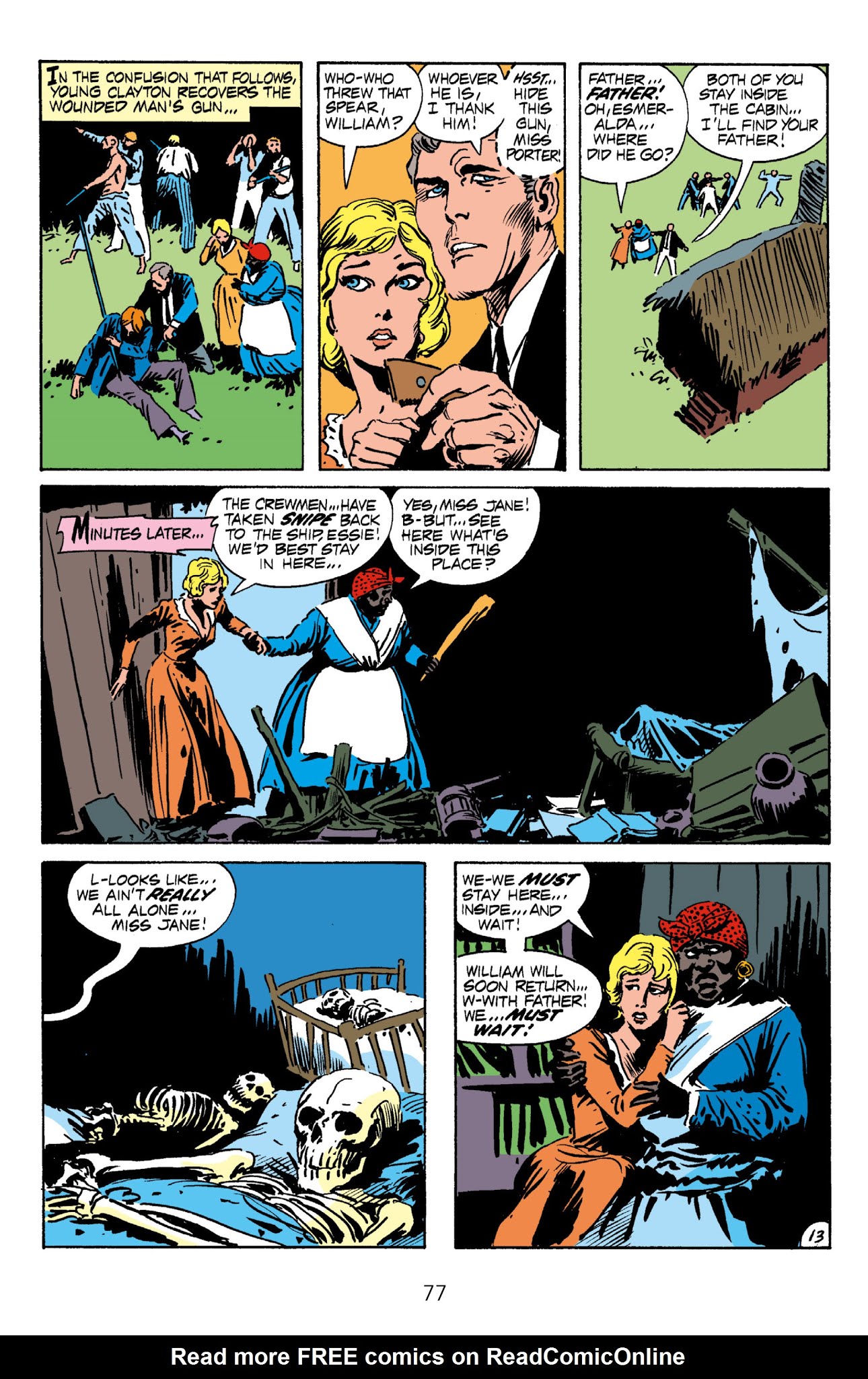 Read online Edgar Rice Burroughs' Tarzan The Joe Kubert Years comic -  Issue # TPB 1 (Part 1) - 77