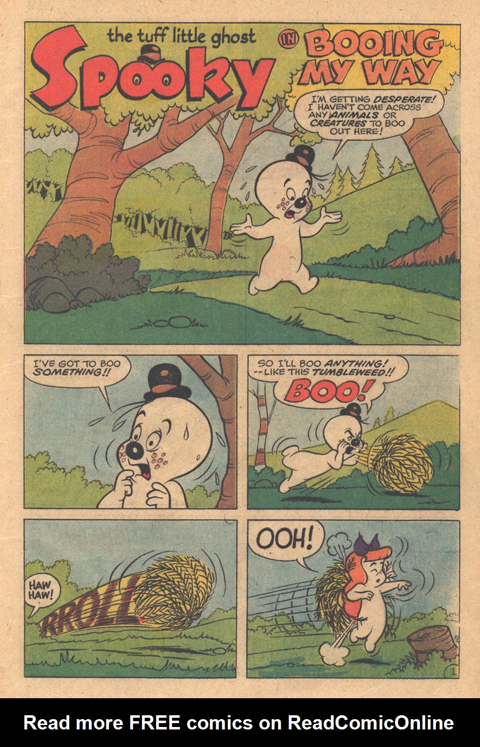 Read online Spooky comic -  Issue #135 - 5