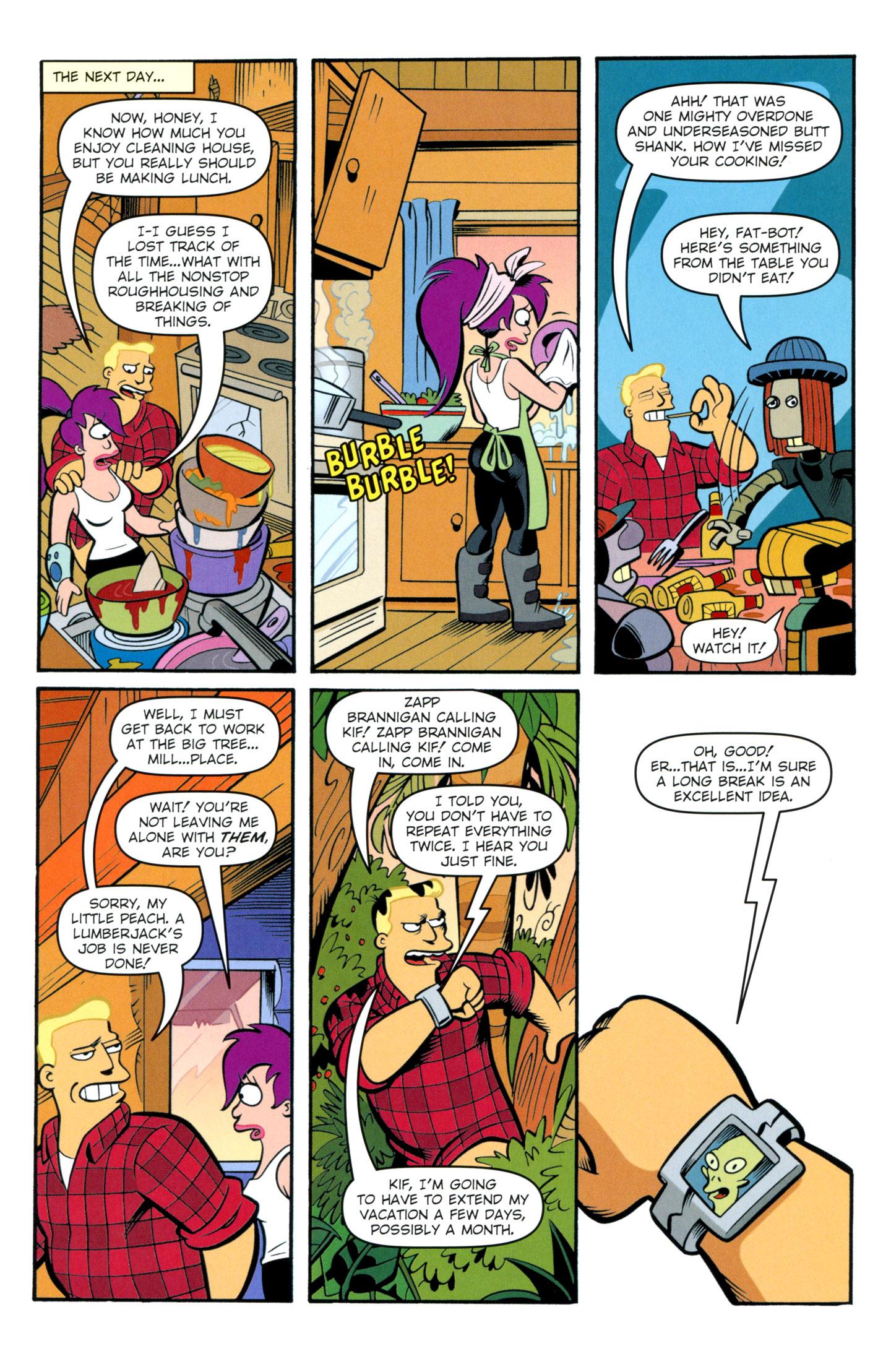 Read online Futurama Comics comic -  Issue #62 - 12