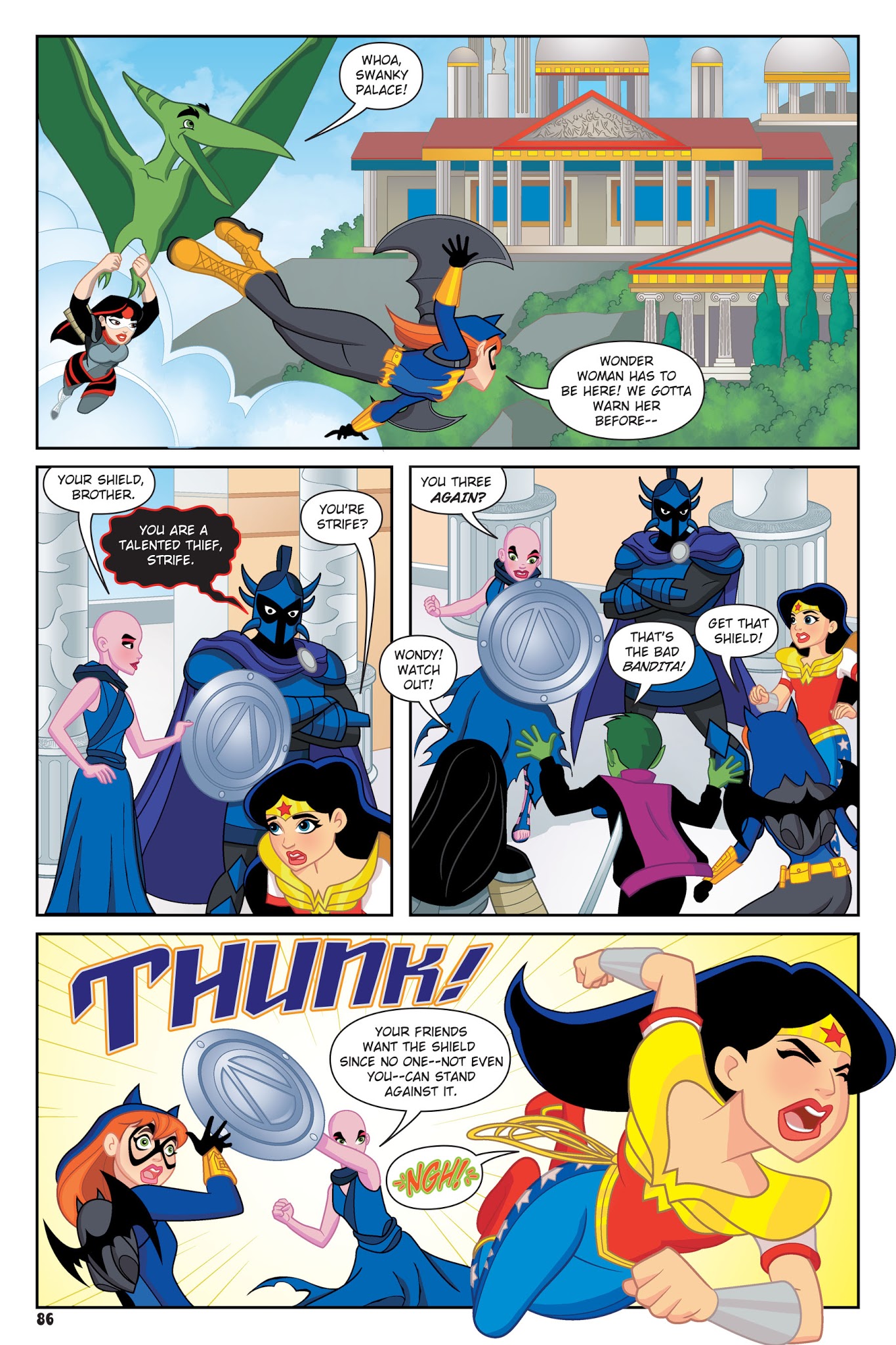 Read online DC Super Hero Girls: Summer Olympus comic -  Issue # TPB - 84