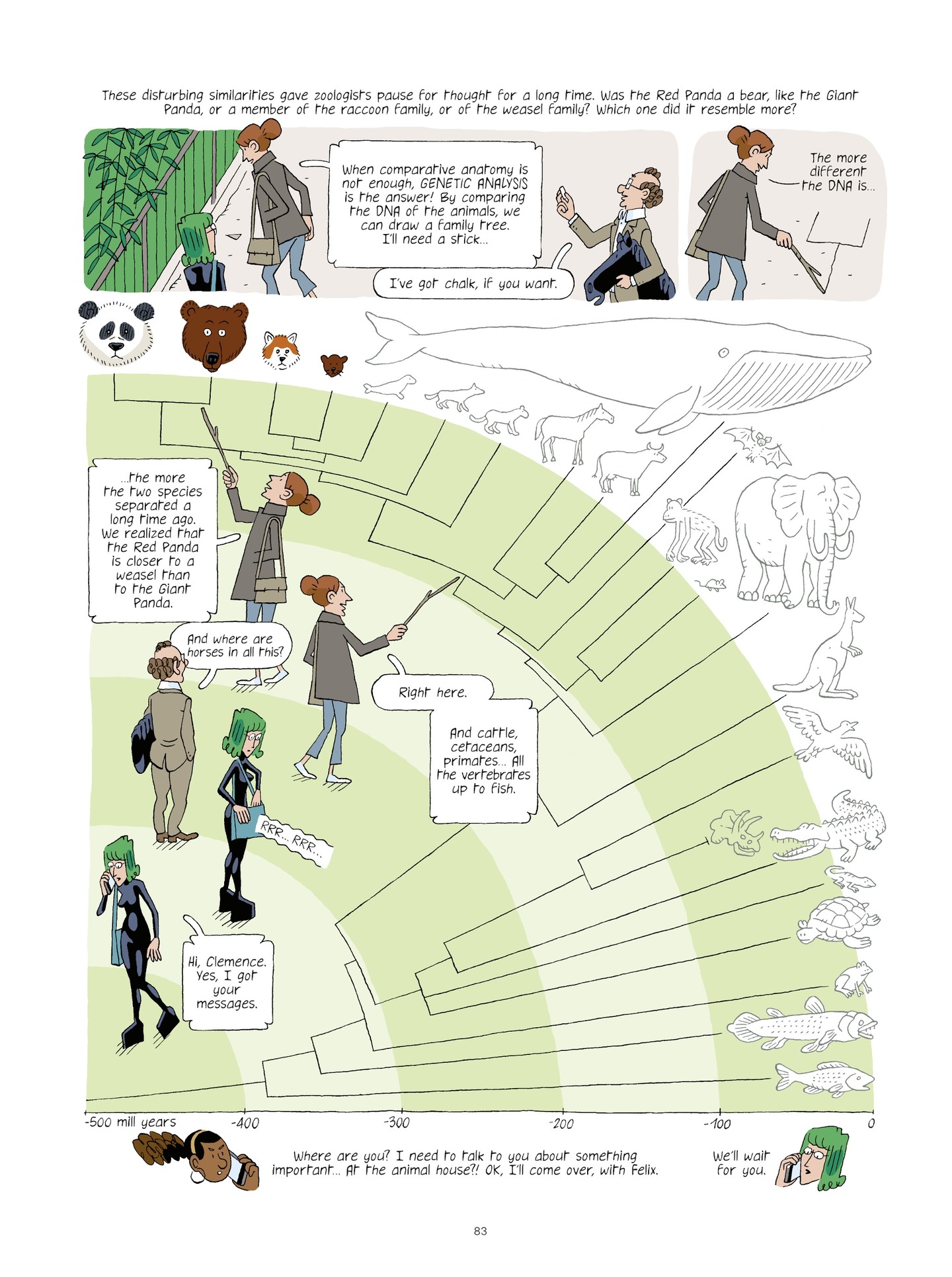 Read online Evolution, Darwin, God, and the Horse-People comic -  Issue # TPB - 82