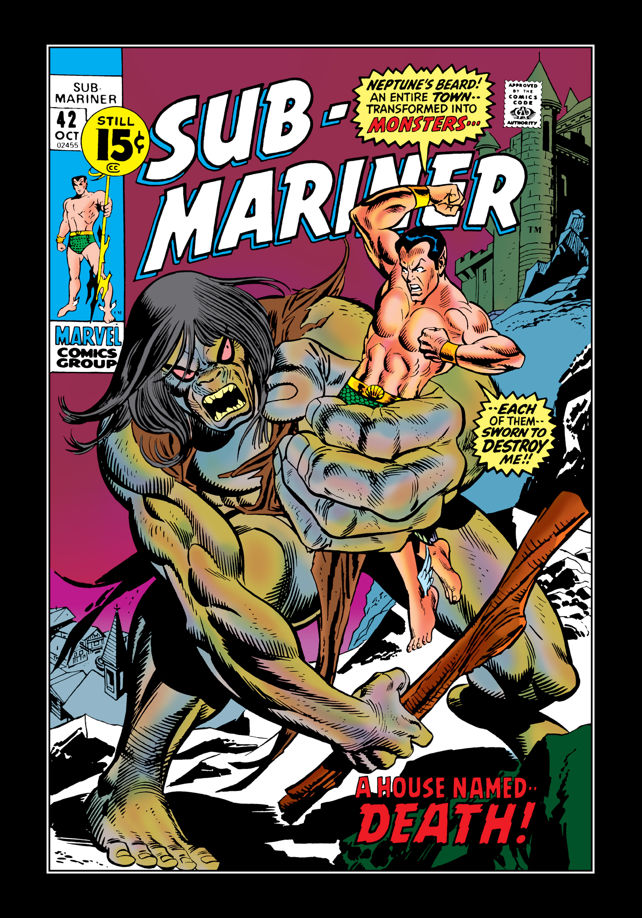 Read online Marvel Masterworks: The Sub-Mariner comic -  Issue # TPB 6 (Part 1) - 91