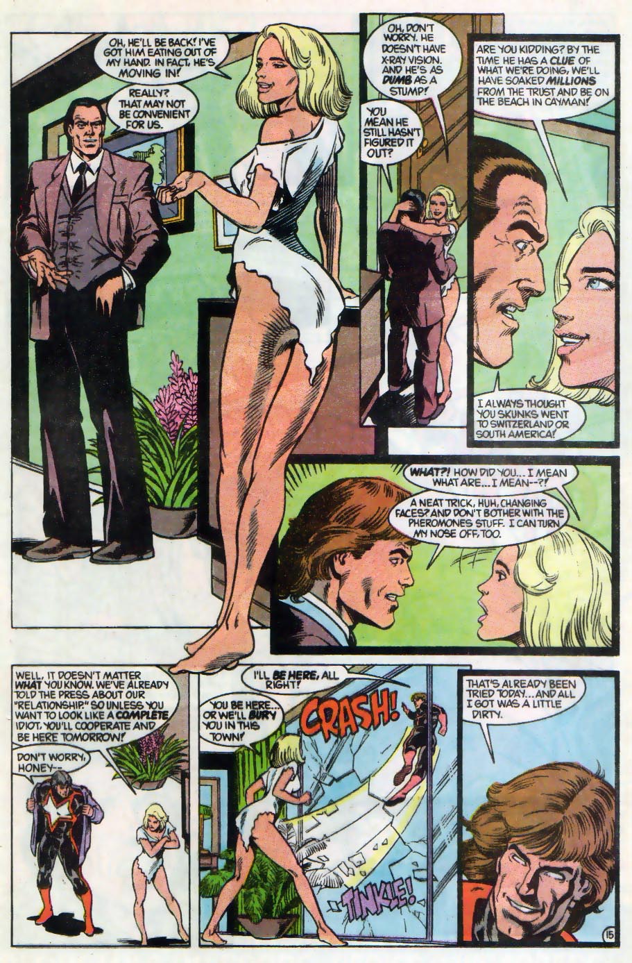 Read online Starman (1988) comic -  Issue #33 - 16