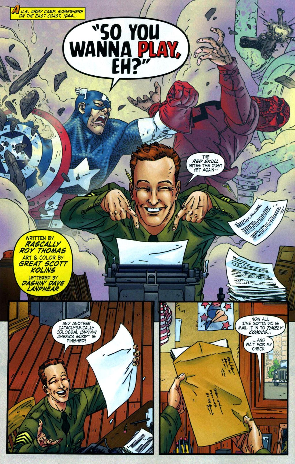 Read online Stan Lee Meets the Thing comic -  Issue # Full - 13