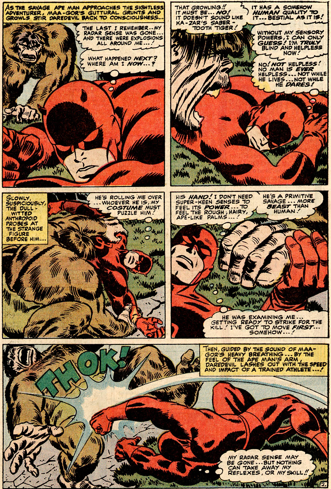 Read online Ka-Zar (1970) comic -  Issue #2 - 34