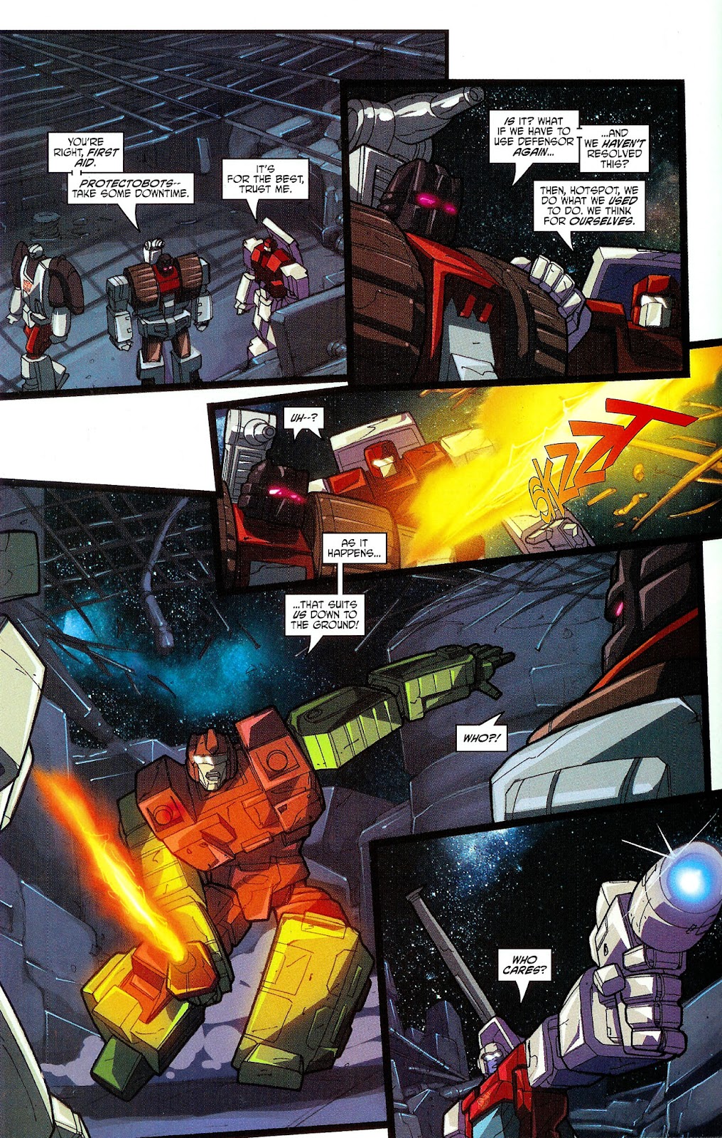 Transformers War Within: The Dark Ages issue 5 - Page 12