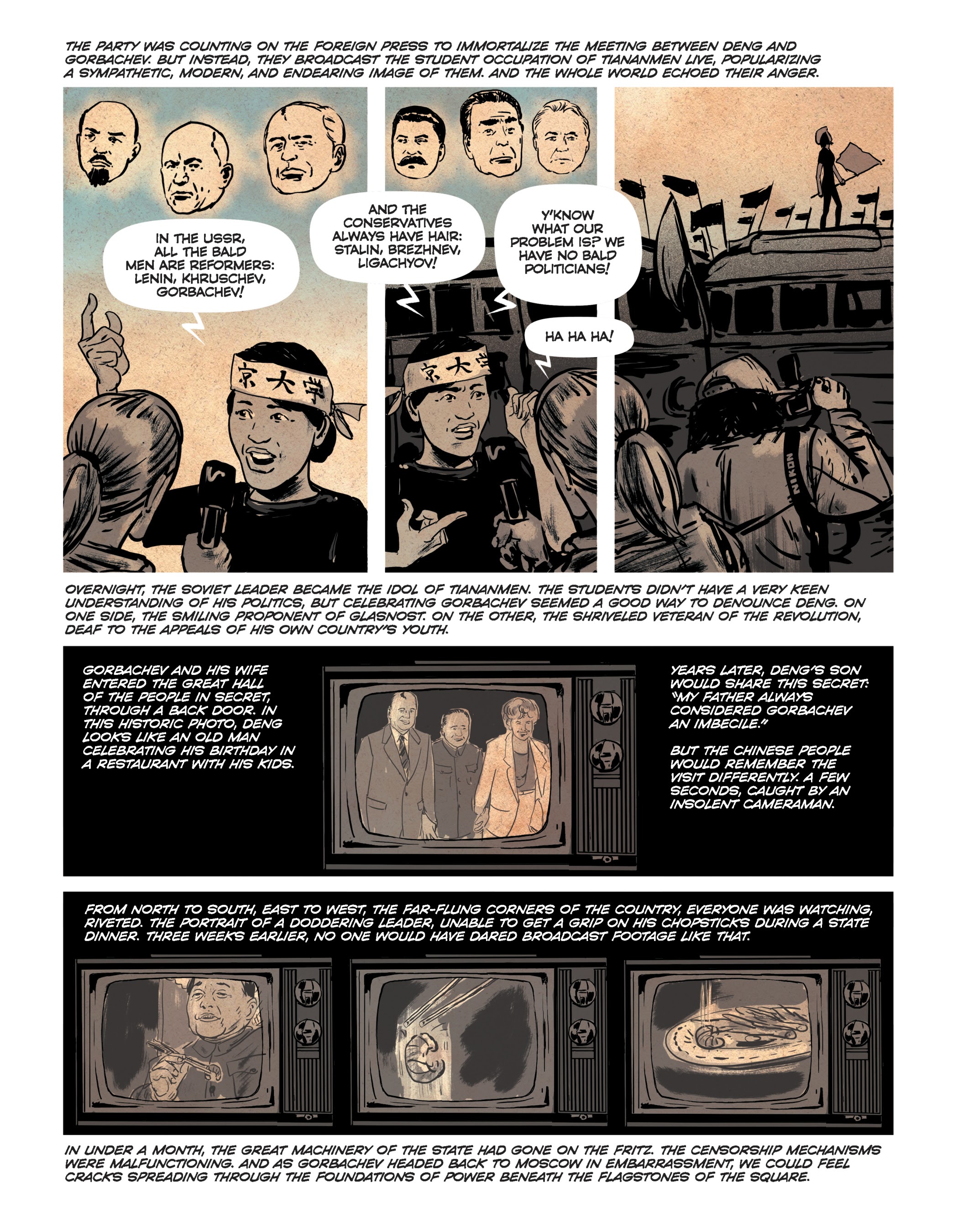 Read online Tiananmen 1989: Our Shattered Hopes comic -  Issue # TPB - 62