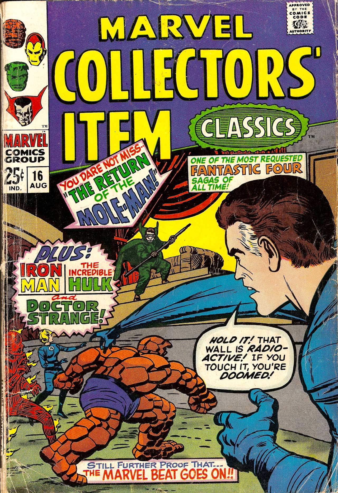 Read online Marvel Collectors' Item Classics comic -  Issue #16 - 1