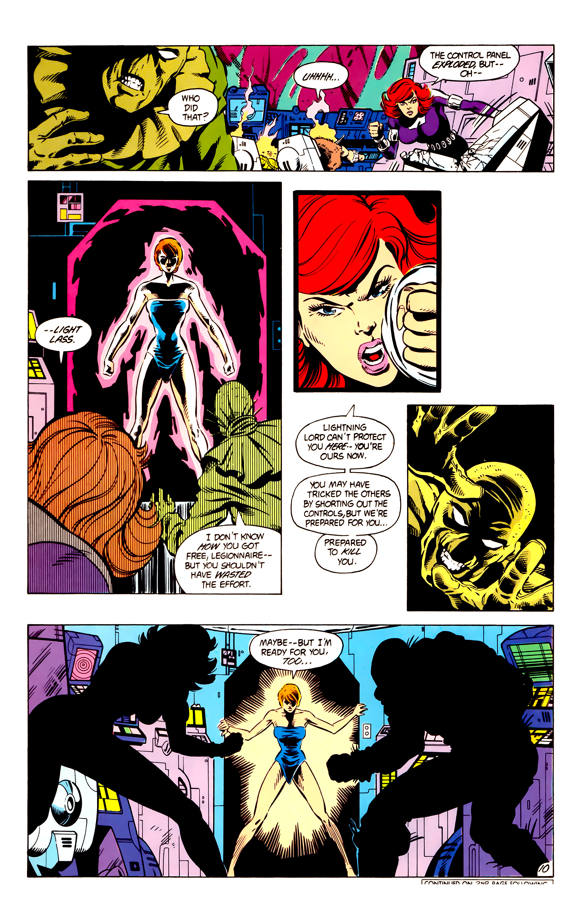 Read online Legion of Super-Heroes (1984) comic -  Issue #4 - 12