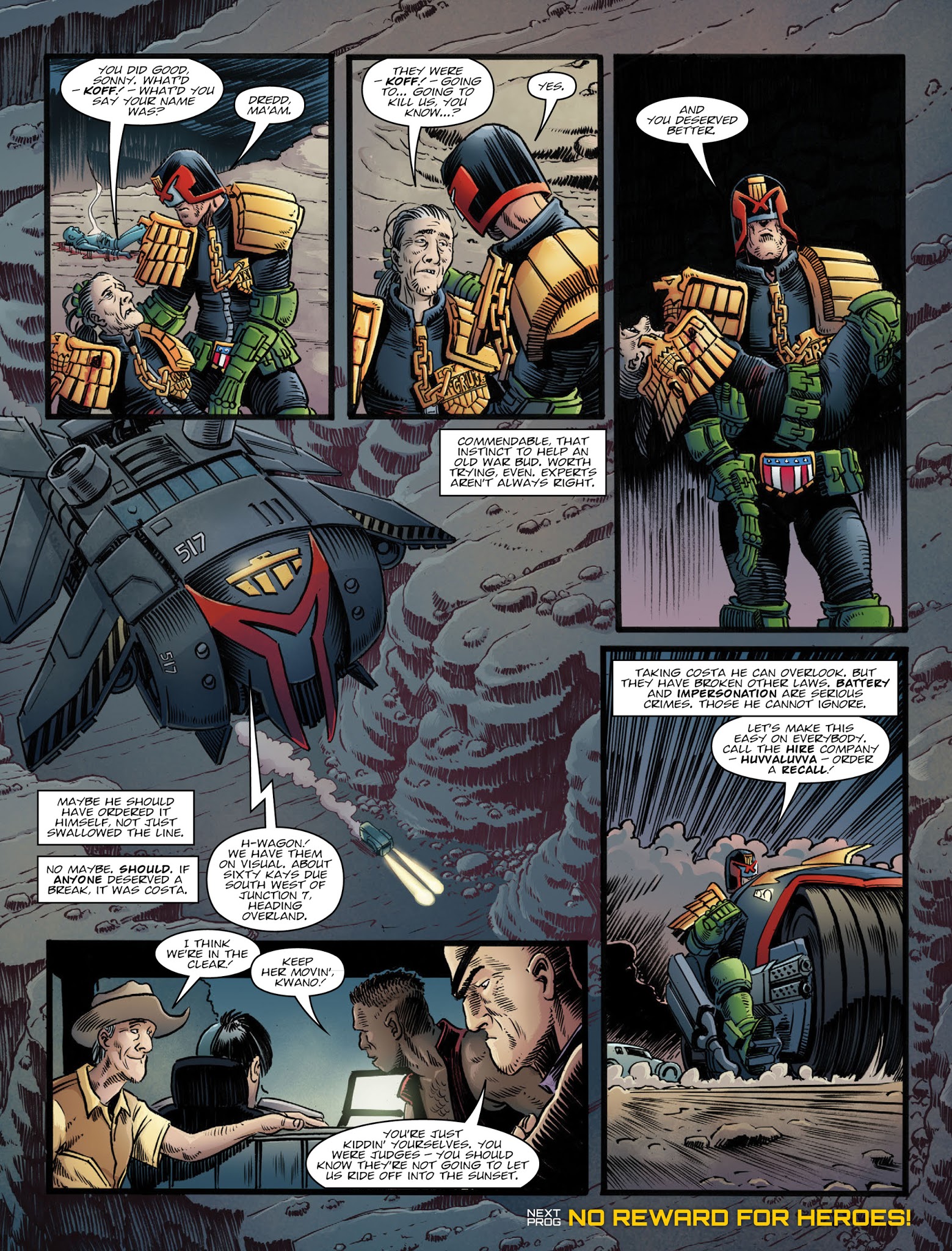 Read online 2000 AD comic -  Issue #2048 - 8