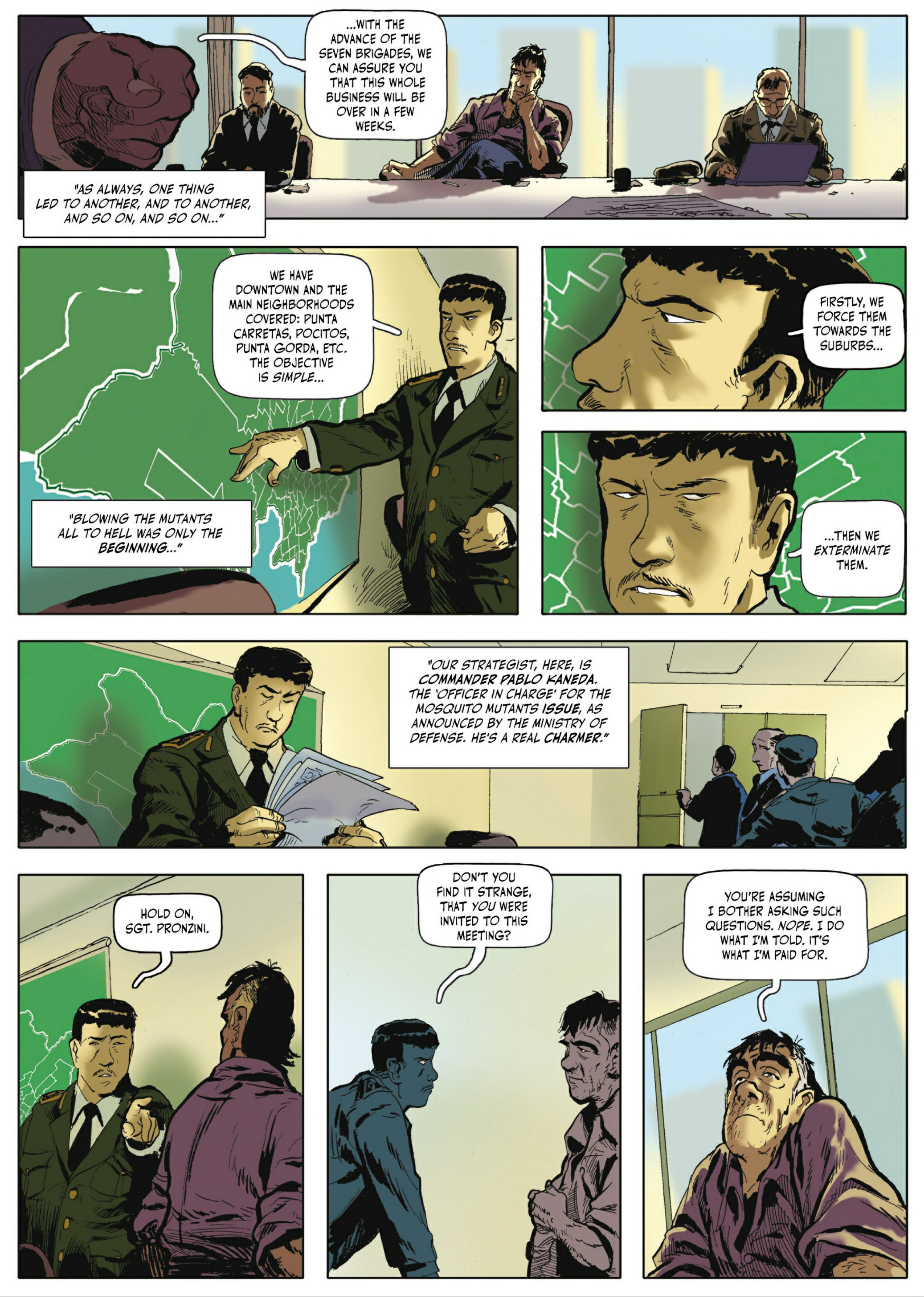 Read online Dengue comic -  Issue #1 - 32