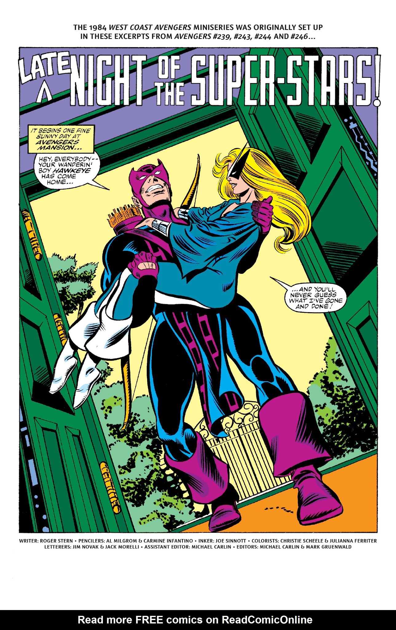 Read online Avengers West Coast Epic Collection: How The West Was Won comic -  Issue # TPB (Part 1) - 5